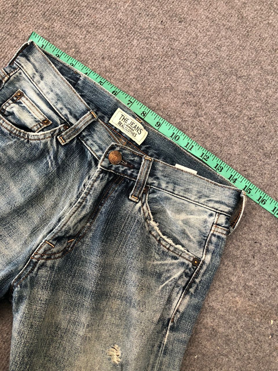 Other Wash Blue The Jeans by Bobson 30x32.5 Size US 30 / EU 46 - 9 Thumbnail