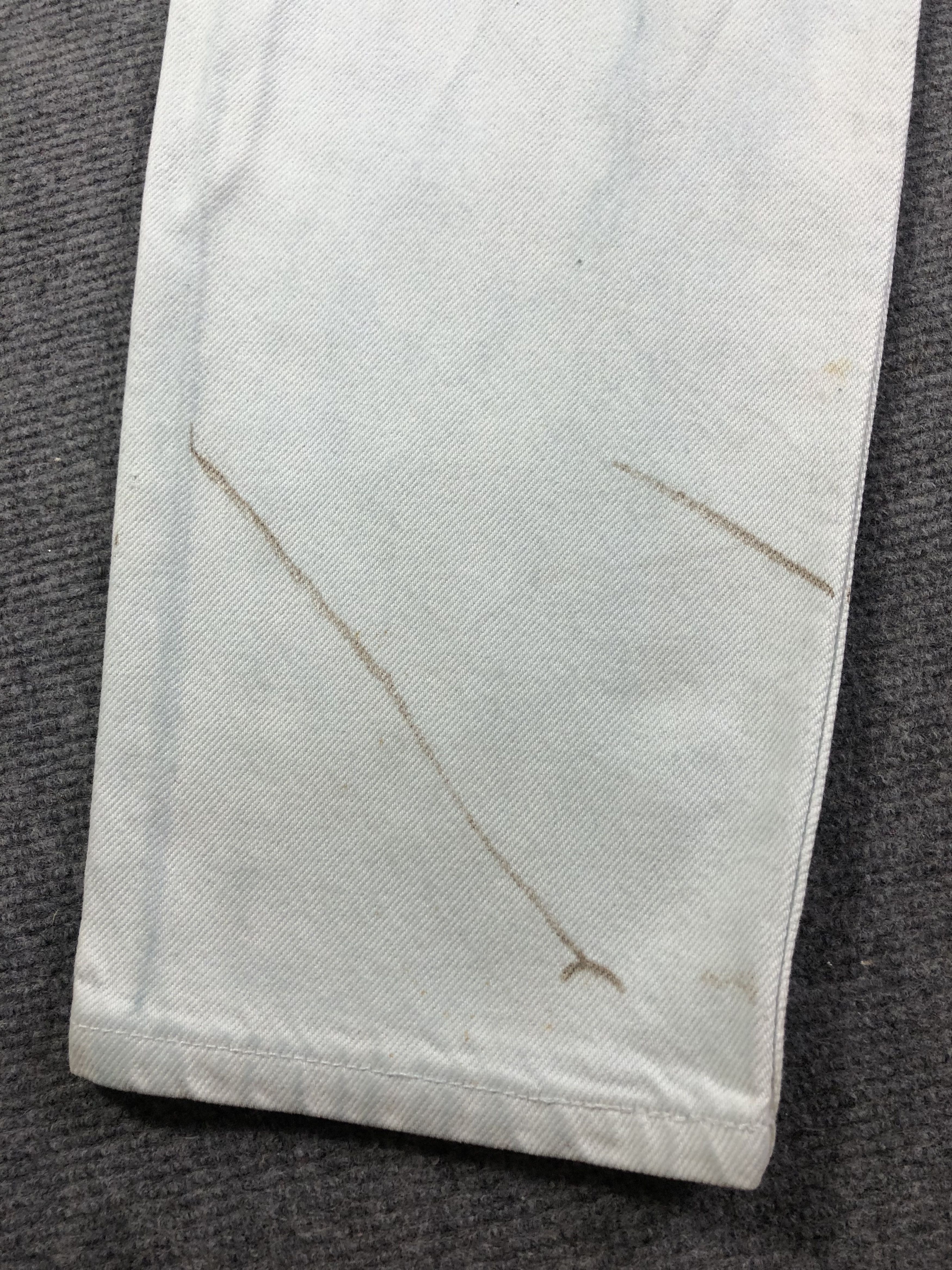 Levi's Dirty White Vintage Levis Orange Tag 29x30.5 Size US 29 - 13 Thumbnail