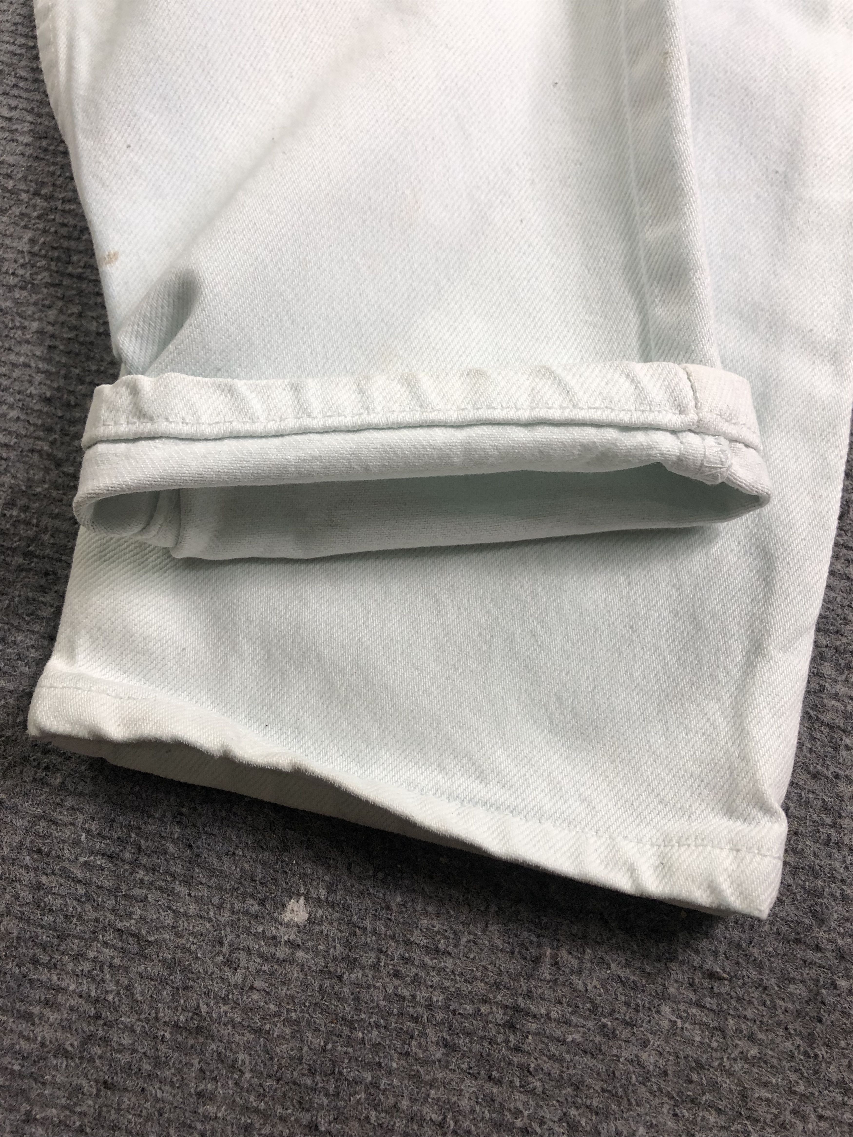 Levi's Dirty White Vintage Levis Orange Tag 29x30.5 Size US 29 - 15 Thumbnail