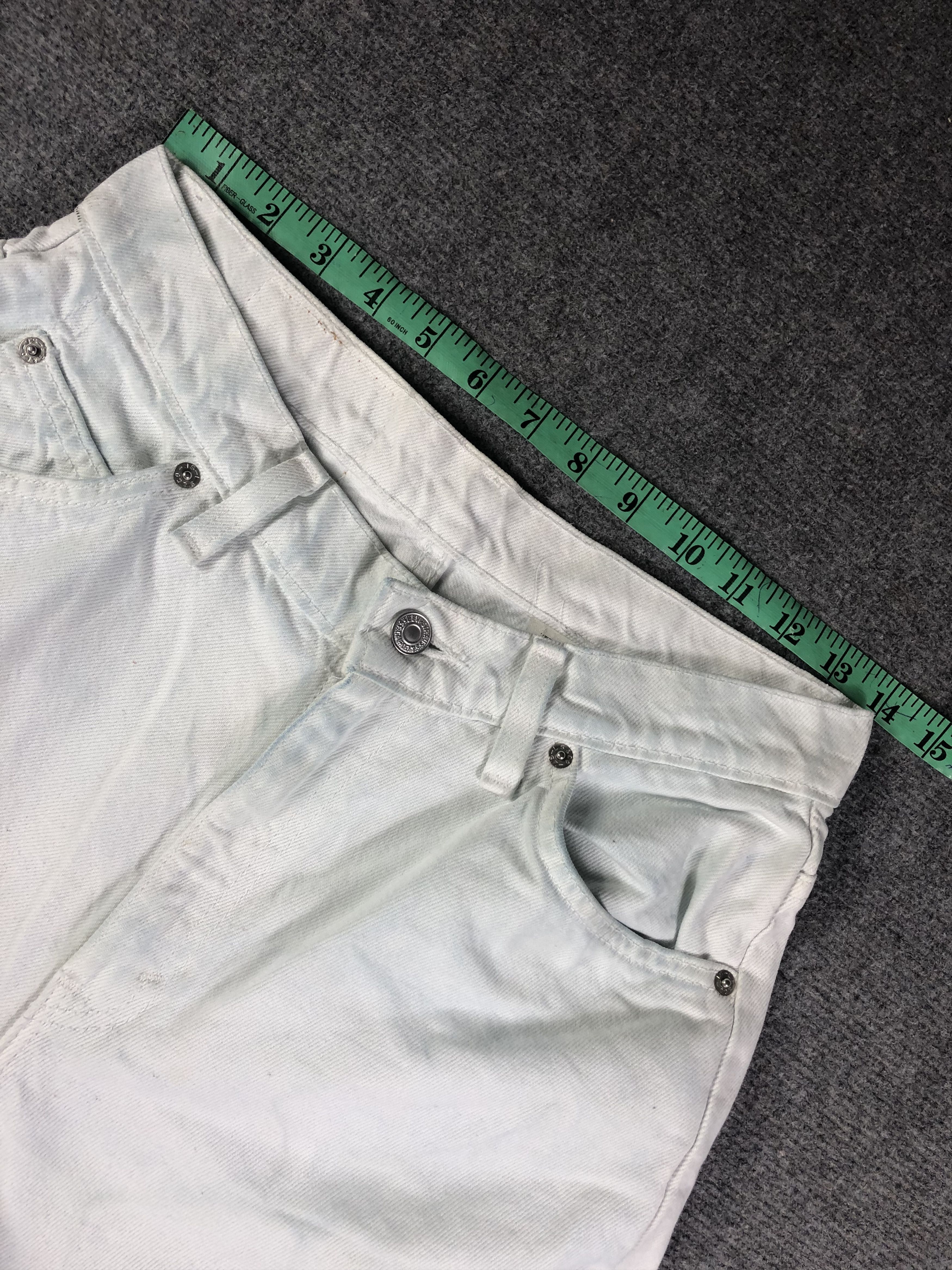 Levi's Dirty White Vintage Levis Orange Tag 29x30.5 Size US 29 - 7 Thumbnail