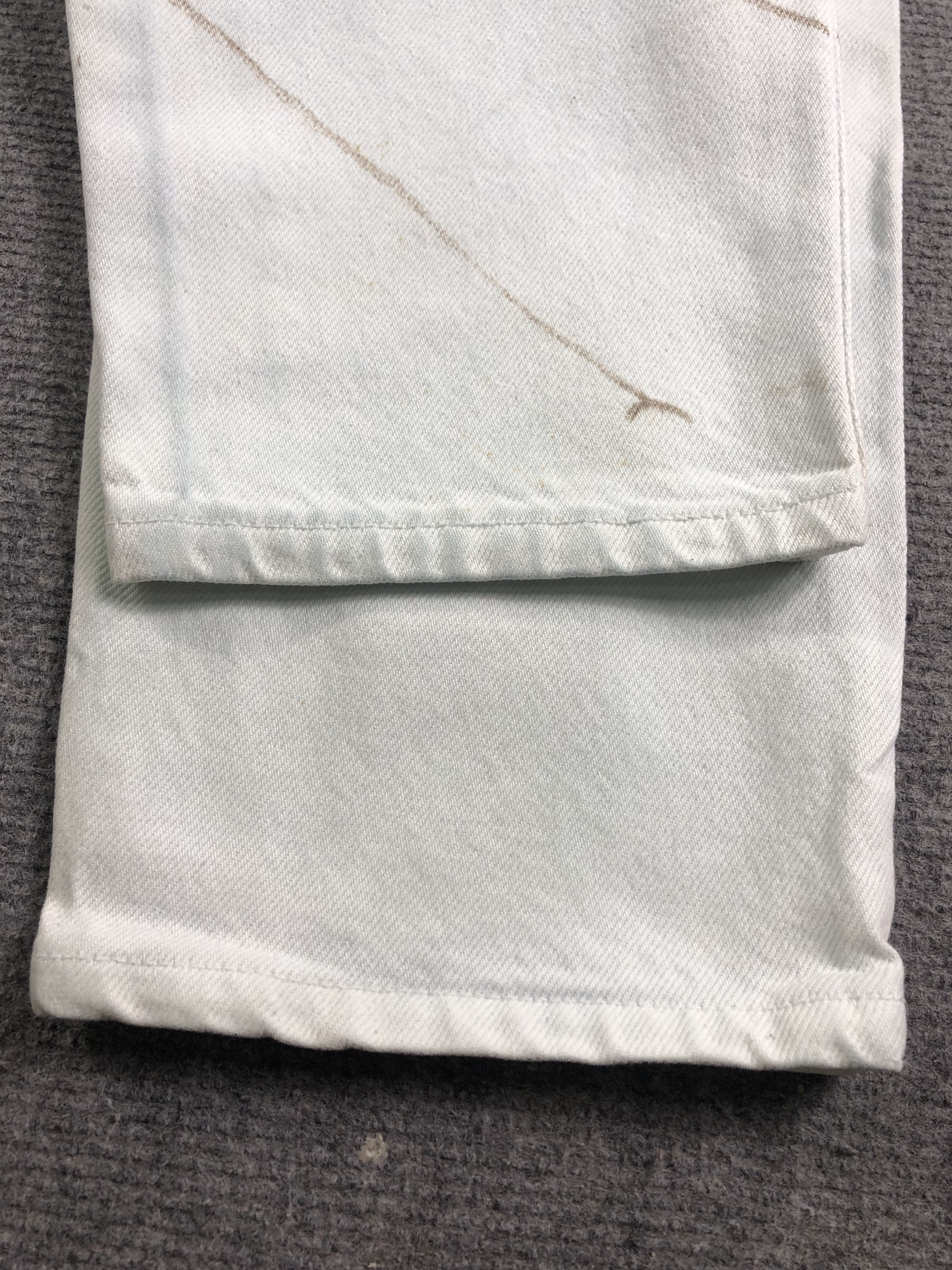 Levi's Dirty White Vintage Levis Orange Tag 29x30.5 Size US 29 - 14 Thumbnail