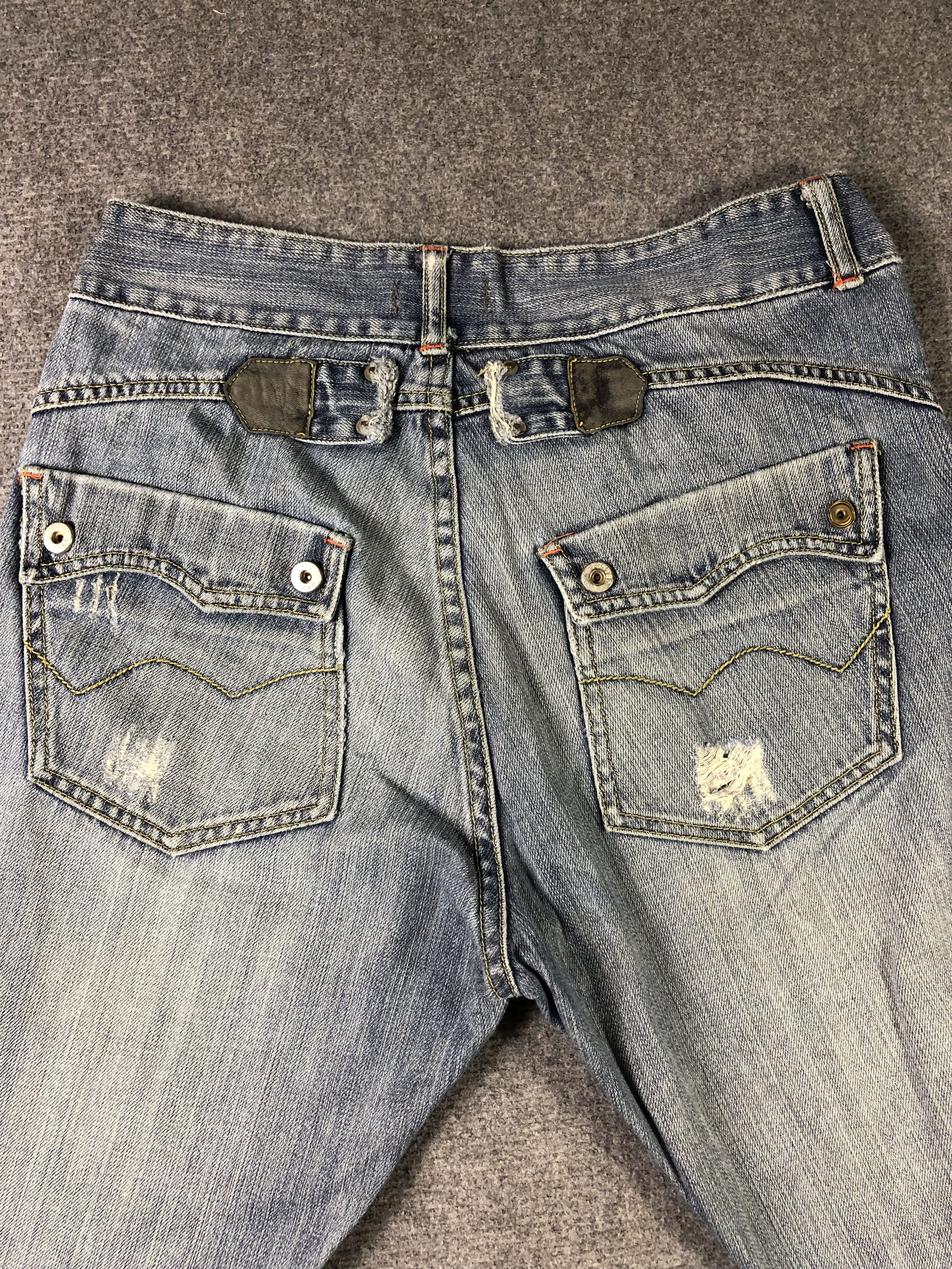 Other Wash Blue Bootcut Denim Jeans 30x31.5 Size US 30 / EU 46 - 10 Thumbnail