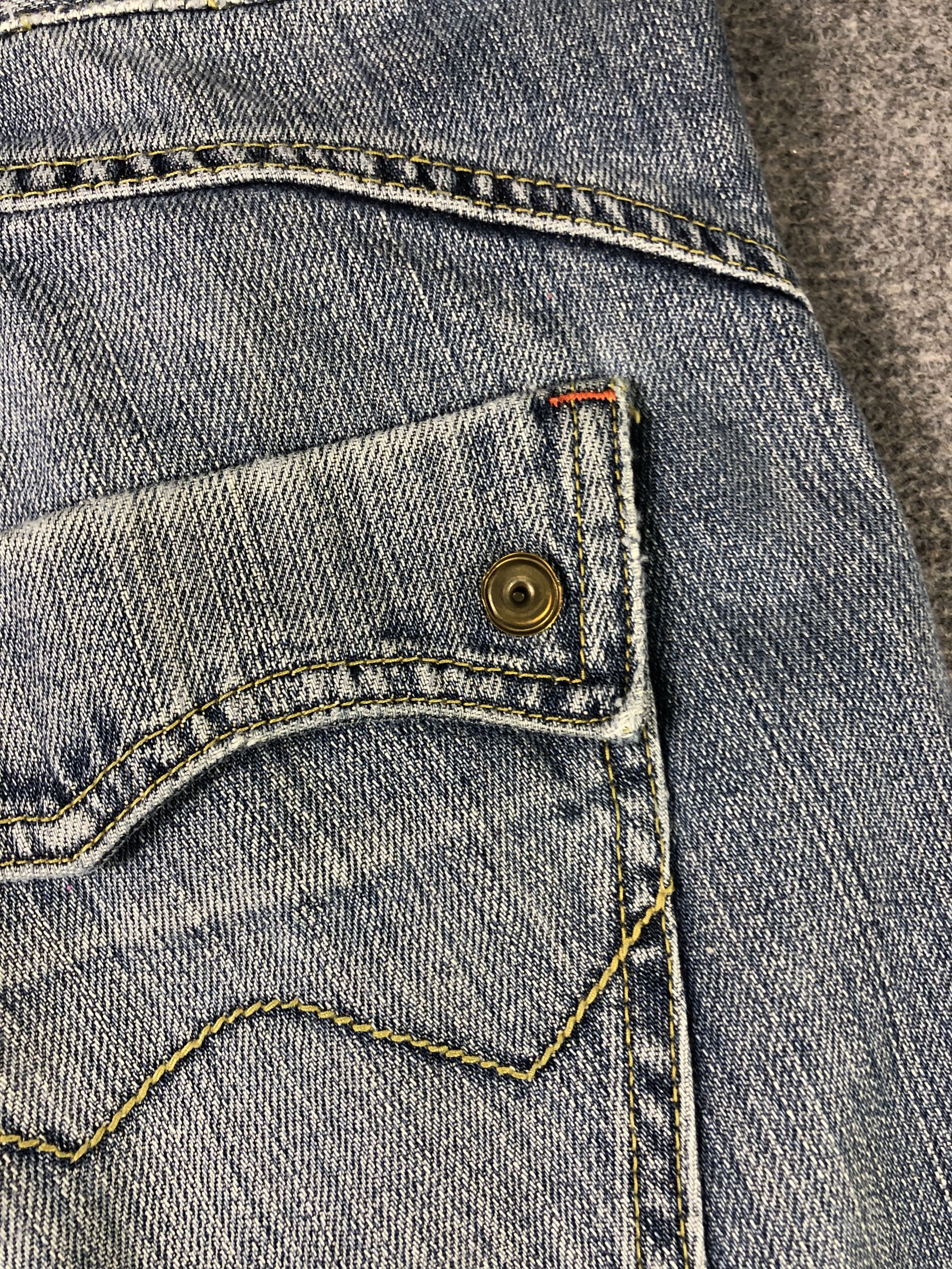 Other Wash Blue Bootcut Denim Jeans 30x31.5 Size US 30 / EU 46 - 13 Thumbnail