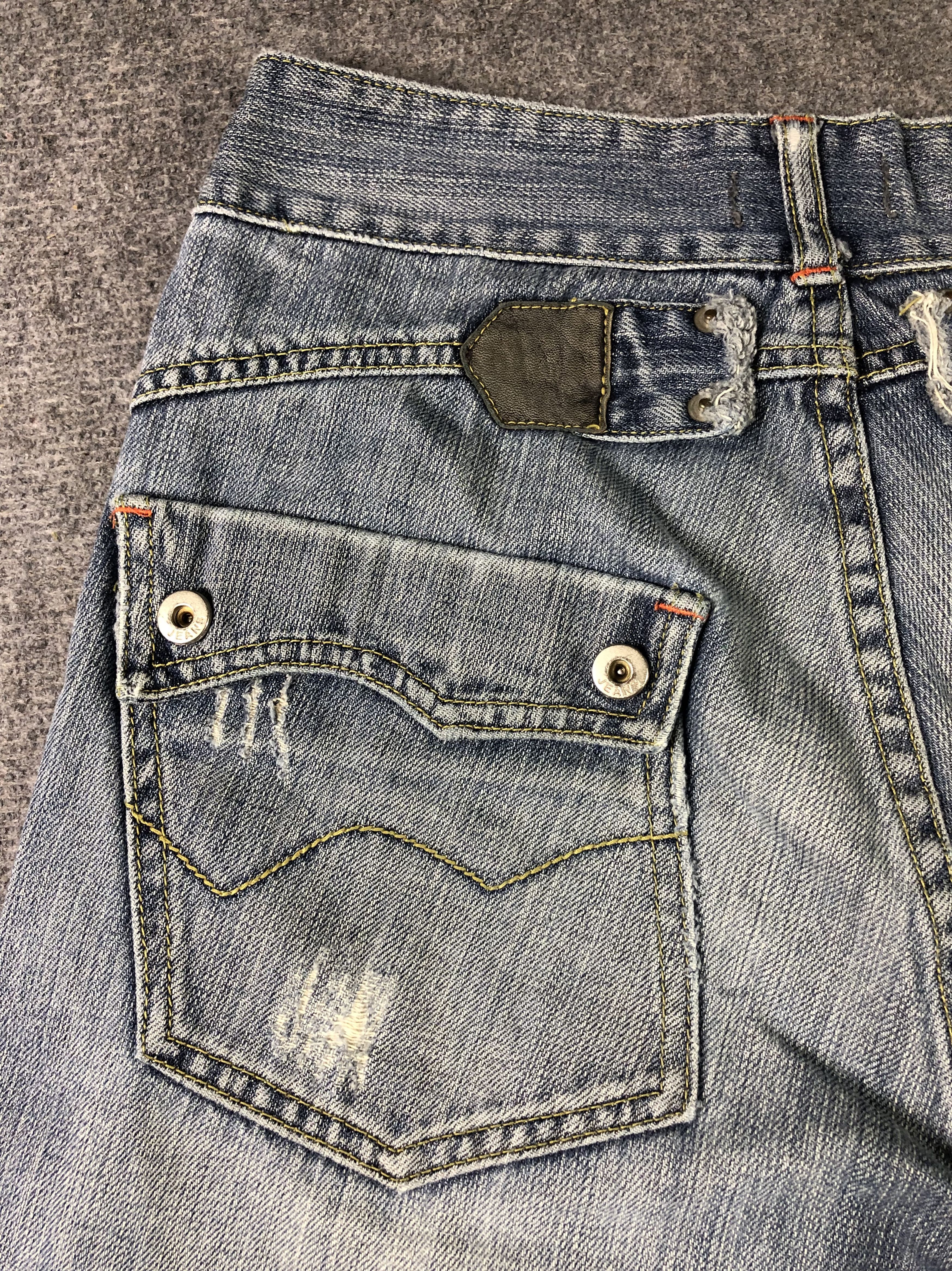 Other Wash Blue Bootcut Denim Jeans 30x31.5 Size US 30 / EU 46 - 11 Thumbnail