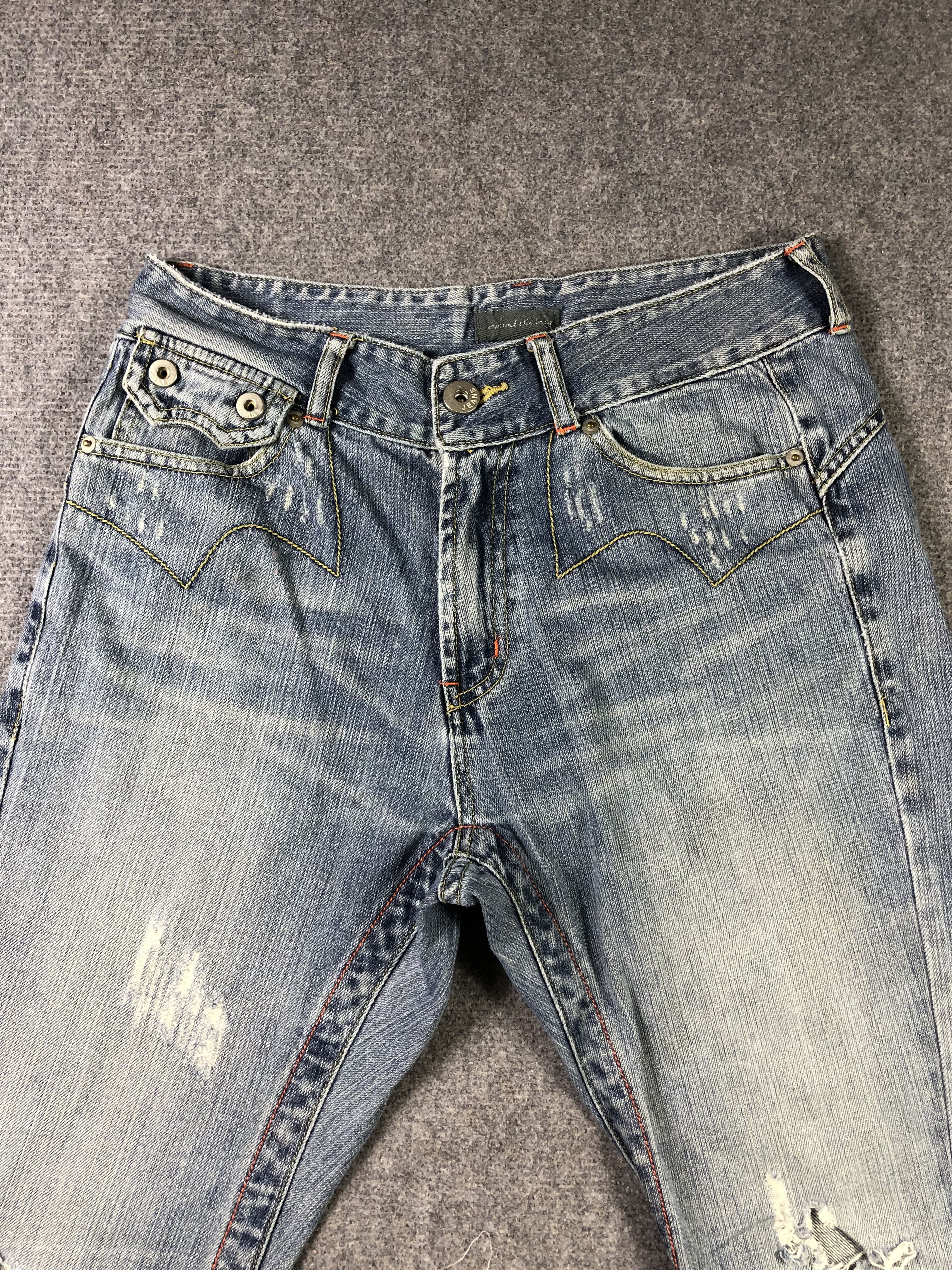 Other Wash Blue Bootcut Denim Jeans 30x31.5 Size US 30 / EU 46 - 2 Thumbnail