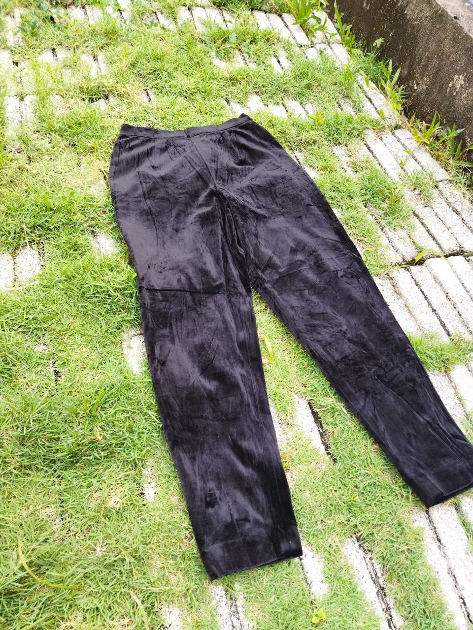 Bally Vintage Bally Velvet Pants - Size L Size 26" / US 2 / IT 38 - 3 Thumbnail