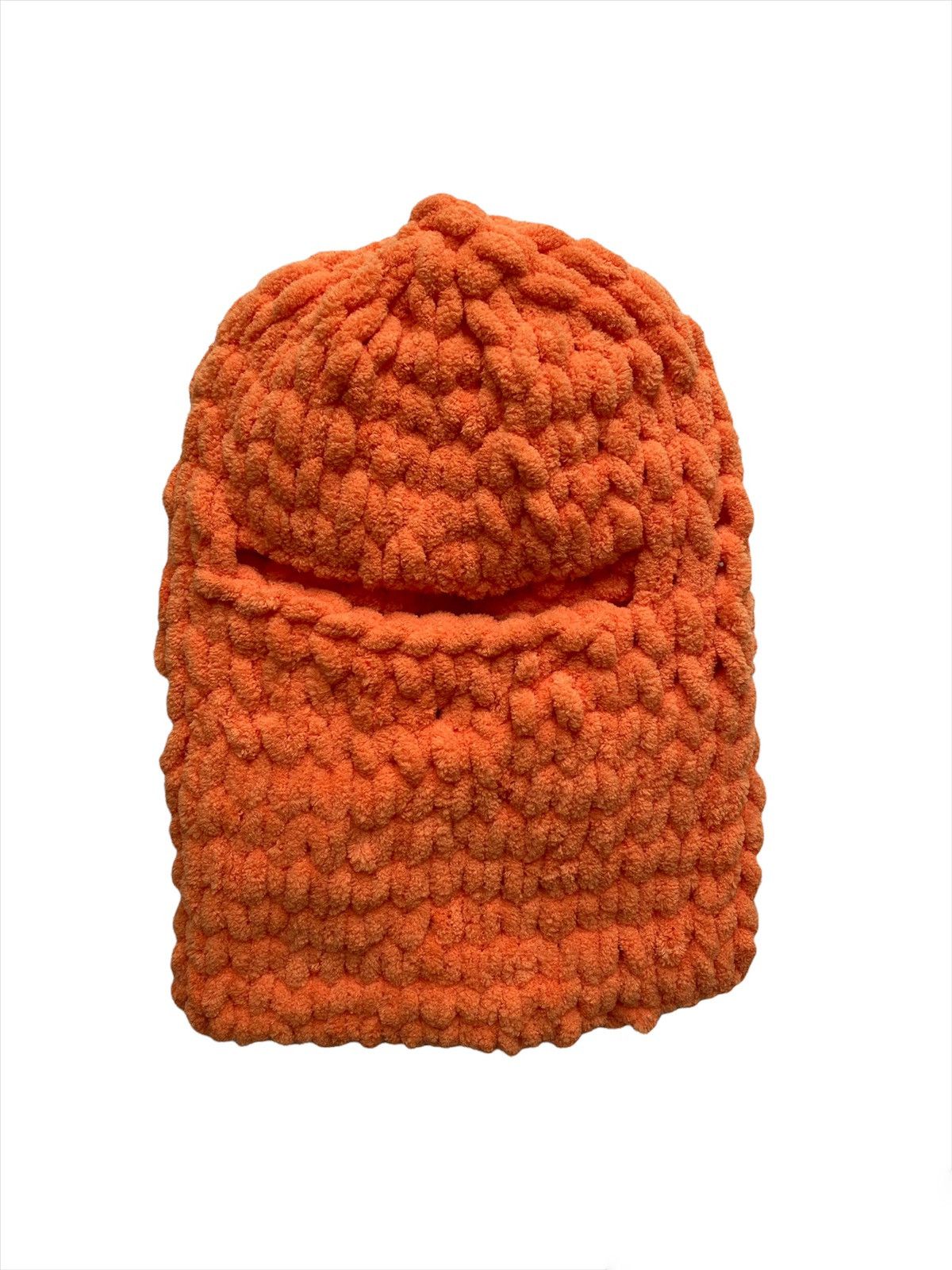 Handmade × Japanese Brand Handmade Knitted Balaclava Bunny Teddy Bear Style Tiktok Size ONE SIZE - 2 Thumbnail