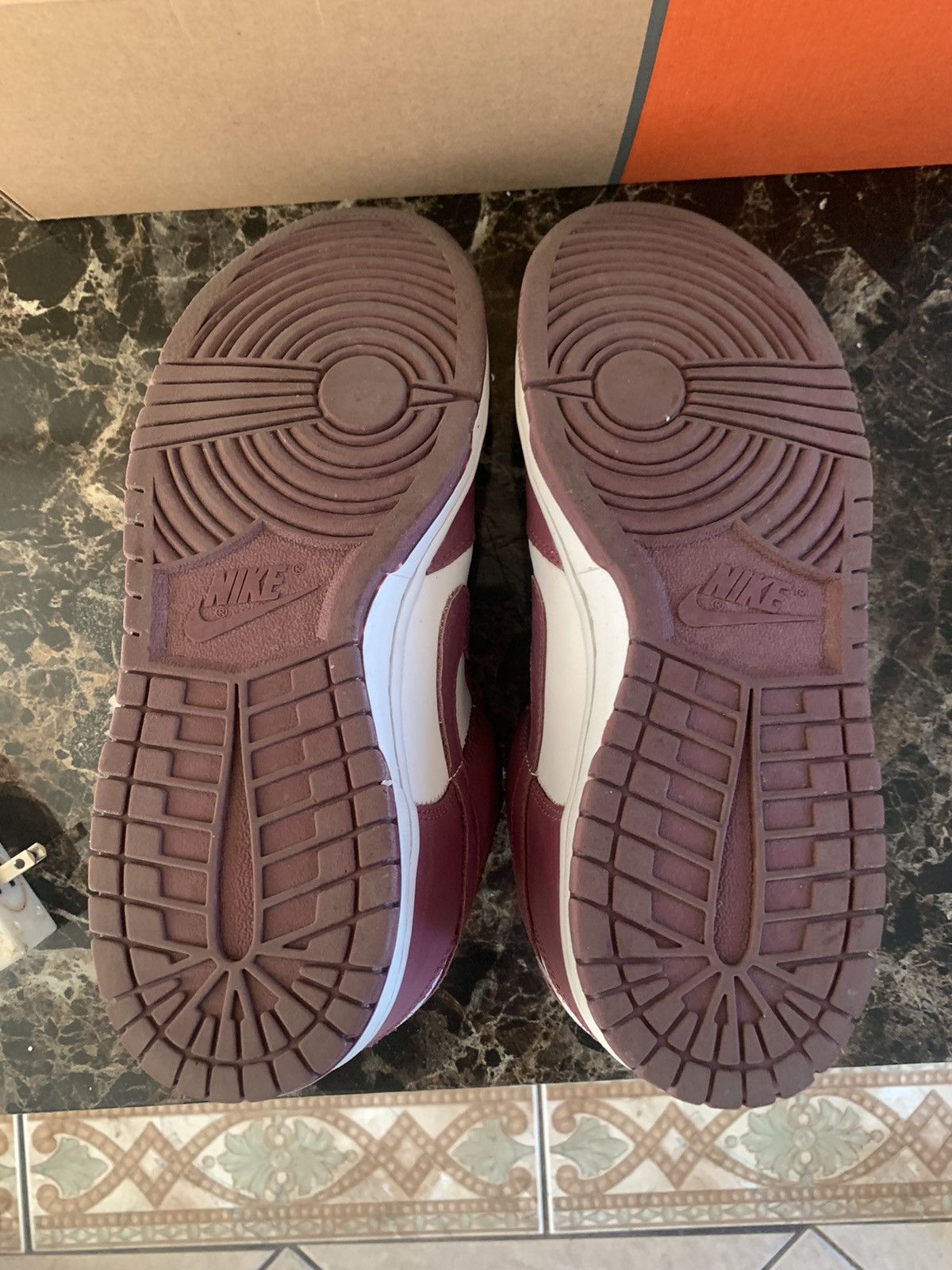 Nike Nike Dunk Low 2010 Ostrich Myth Plum Size US 8 / EU 41 - 10 Thumbnail