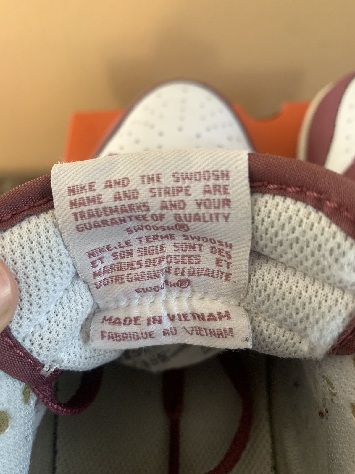 Nike Nike Dunk Low 2010 Ostrich Myth Plum Size US 8 / EU 41 - 7 Thumbnail