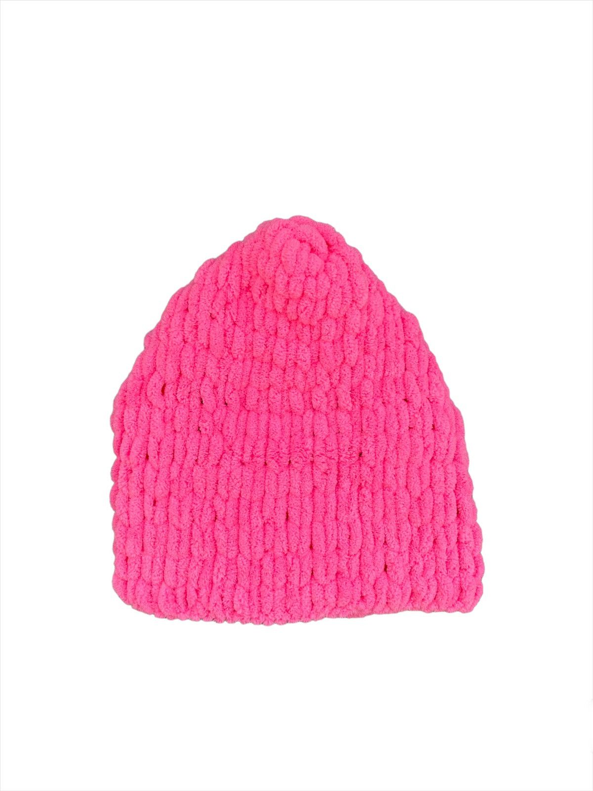 Handmade × Japanese Brand Handmade Knitted Balaclava Ski Mask Bunny Teddy Bear Style Size ONE SIZE - 3 Thumbnail