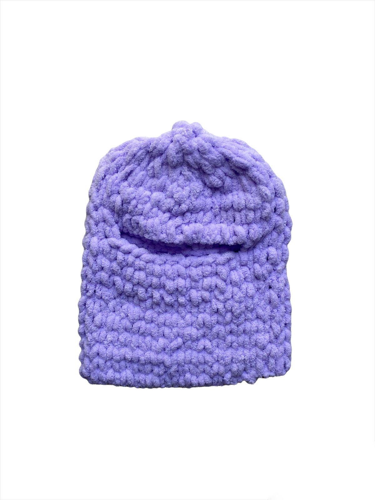 Handmade Handmade Knitted Balaclava Ski Mask Bunny Style ck205w39nyc Size ONE SIZE - 2 Thumbnail