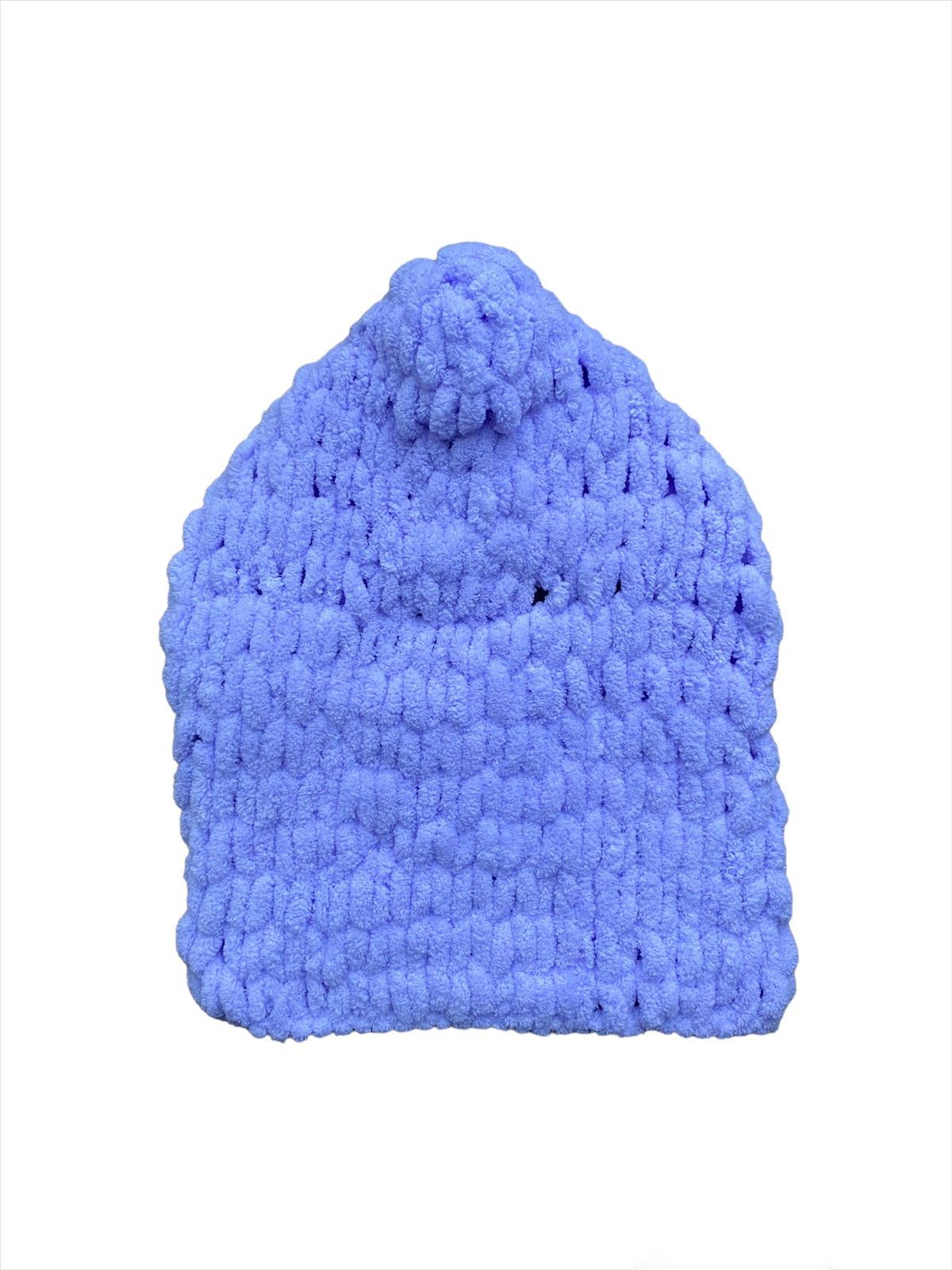 Handmade × Japanese Brand Handmade Knitted Balaclava Ski Mask Bunny Style Tiktok Size ONE SIZE - 4 Thumbnail