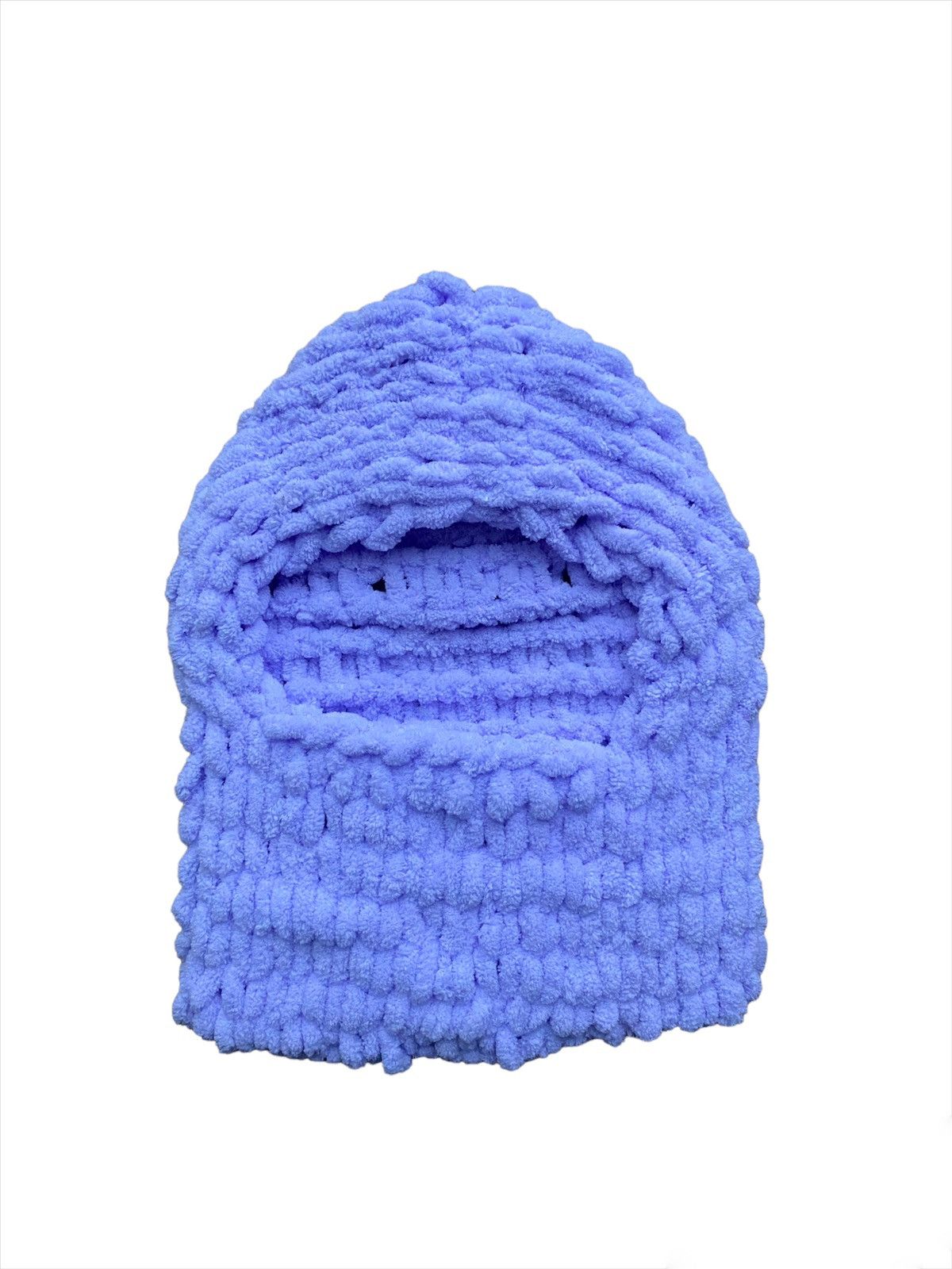 Handmade × Japanese Brand Handmade Knitted Balaclava Ski Mask Bunny Style Tiktok Size ONE SIZE - 3 Thumbnail