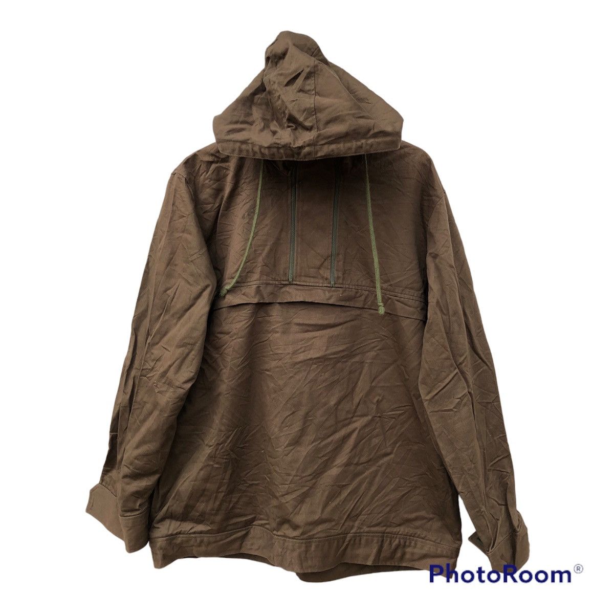 Nearly Equal Pullover Anorak Jacket Hoodie