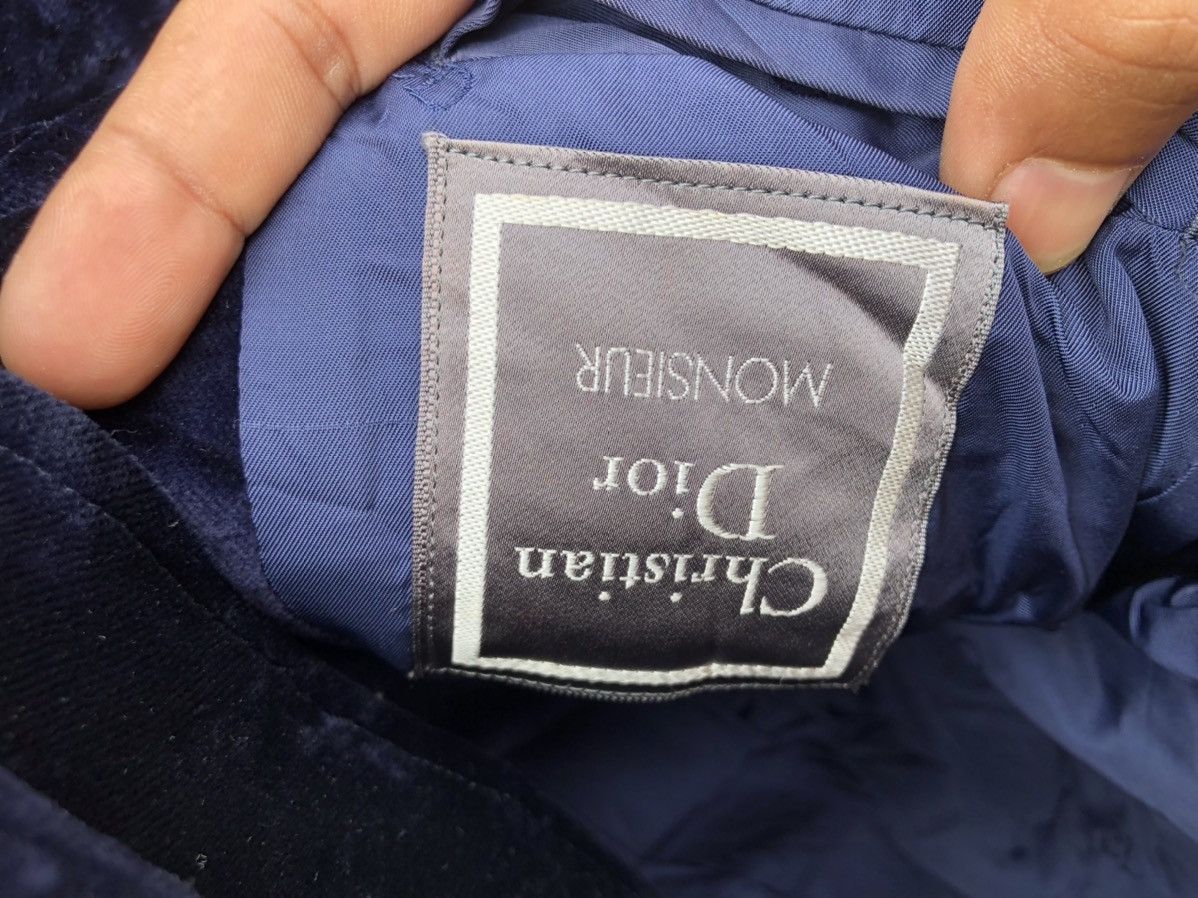 Christian Dior Monsieur × Velvet Christian Dior Monsieur By K. Jahigami Blazer Size 40L - 5 Thumbnail