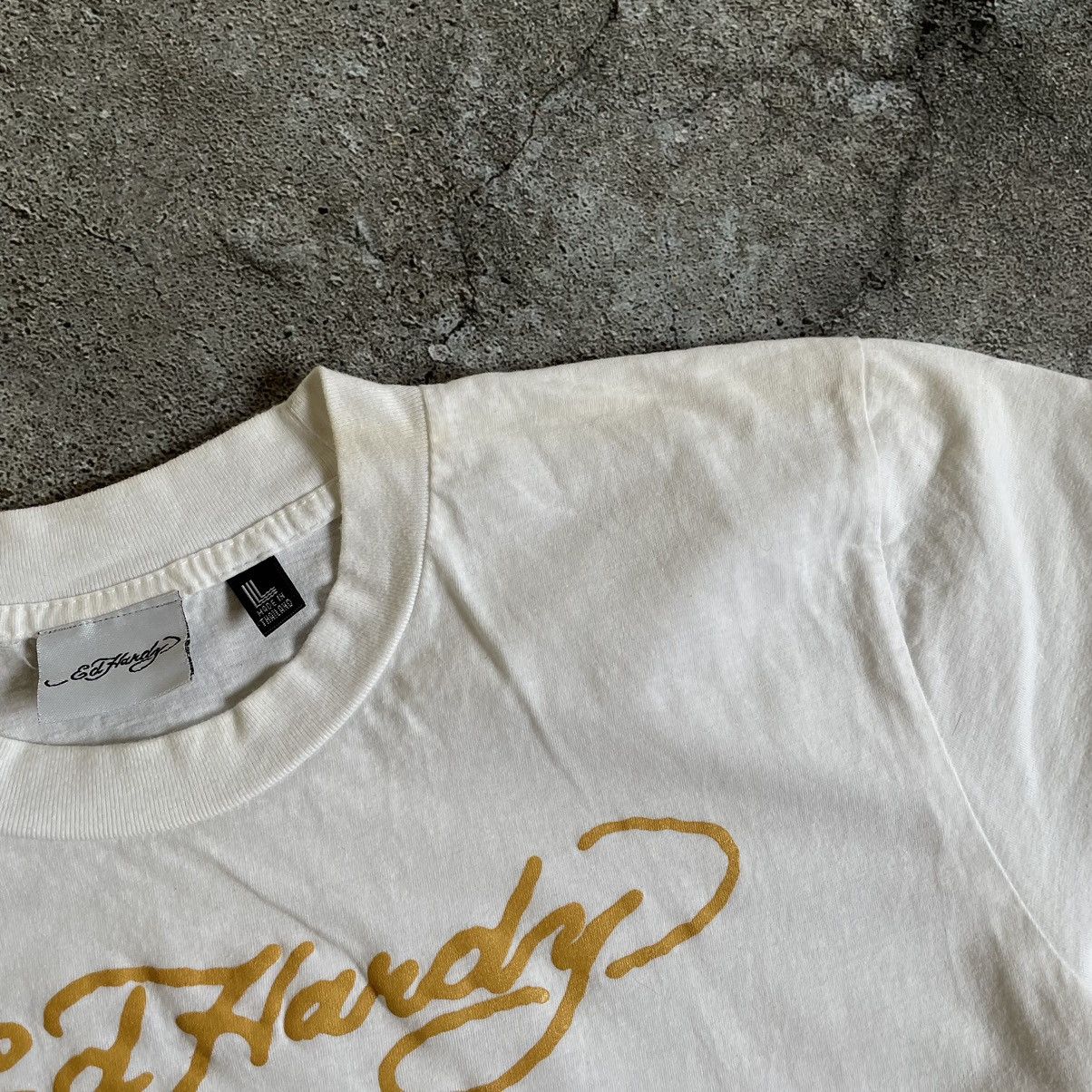 Ed Hardy Vintage Ed Hardy by Christian Audigier T-shirts Logo 90s Y2K Size US S / EU 44-46 / 1 - 10 Thumbnail