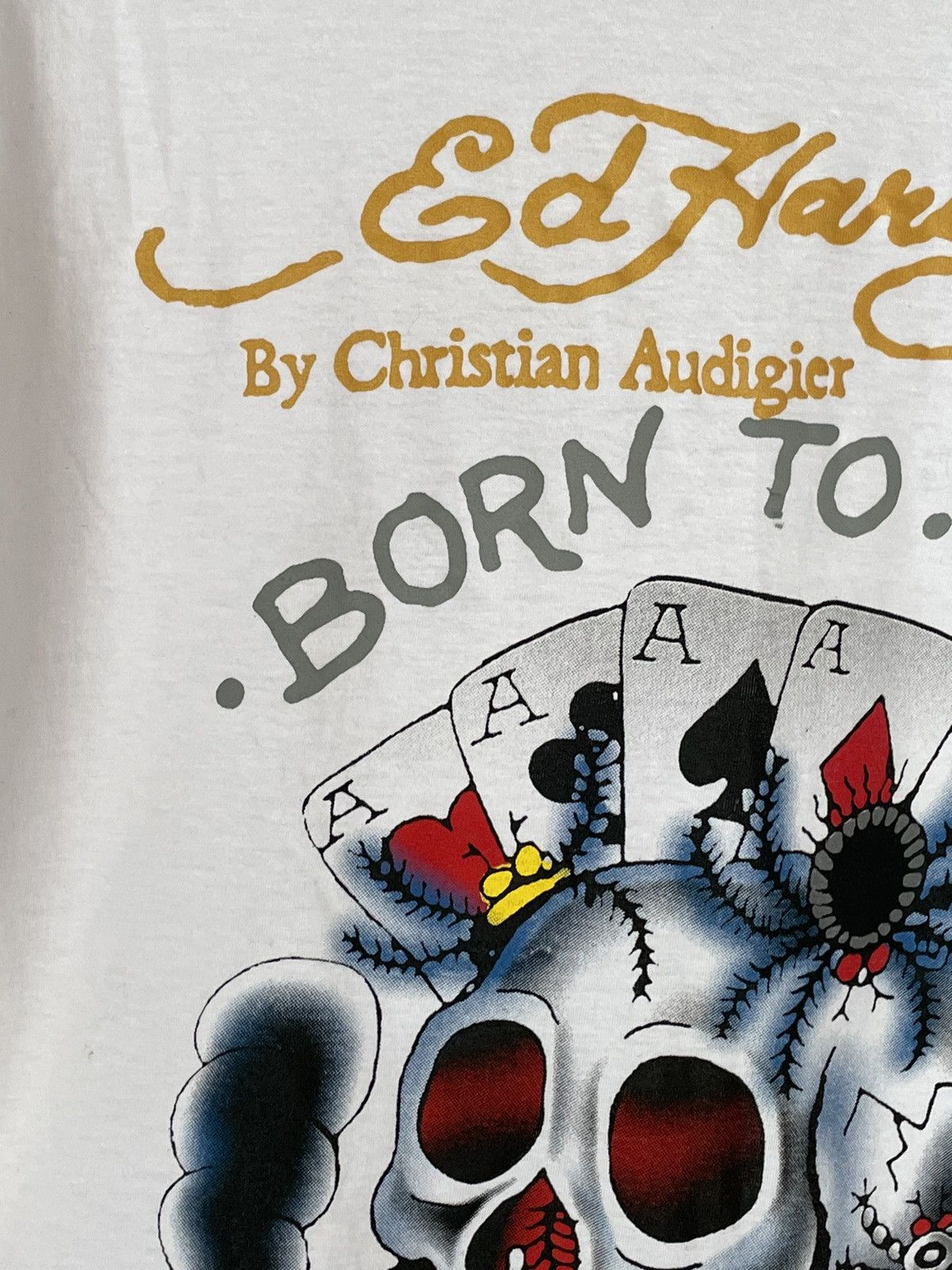 Ed Hardy Vintage Ed Hardy by Christian Audigier T-shirts Logo 90s Y2K Size US S / EU 44-46 / 1 - 3 Thumbnail