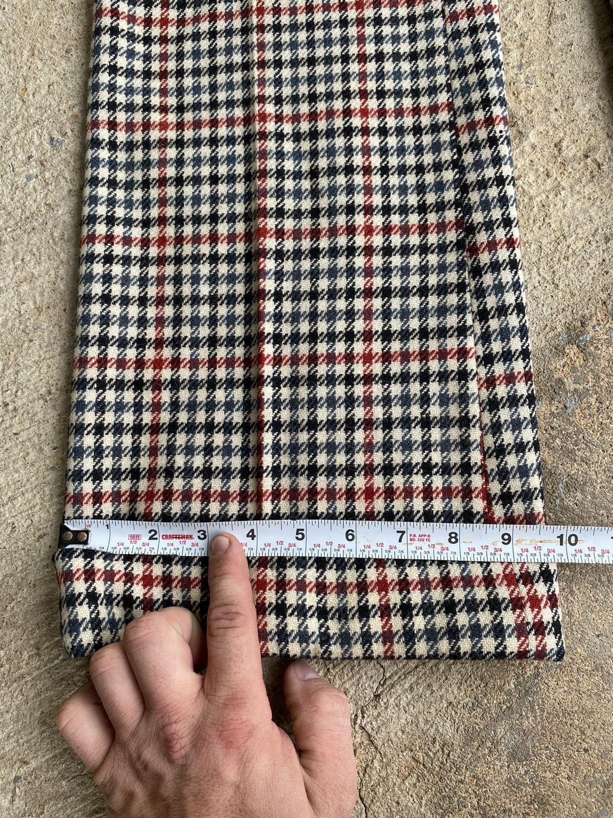 Japanese Brand × Vintage Vintage Crazy 70’s Houndstooth Wool Pleated Pants Size US 36 / EU 52 - 14 Thumbnail