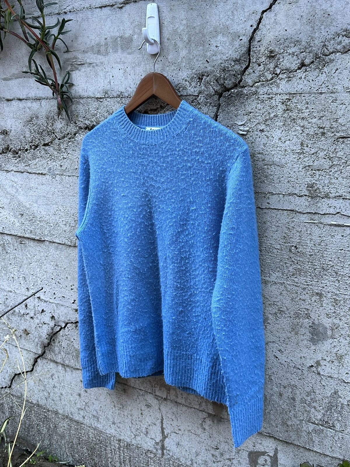 image of Grail Acne Studios Peele Texturized Sweater, Men's (Size Medium)