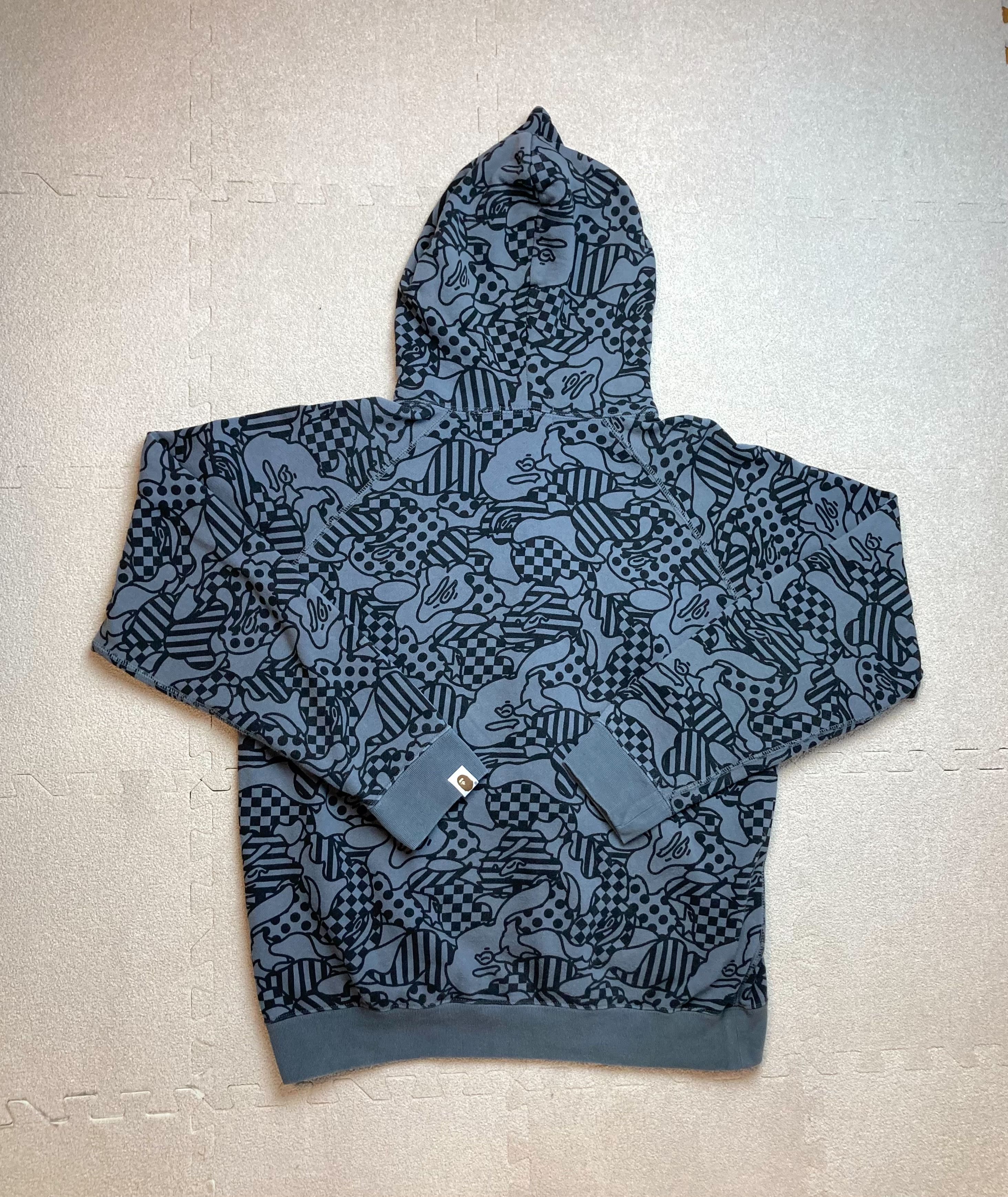 Bape Cookie Camo Full Zip Hoodie Size US M / EU 48-50 / 2 - 2 Thumbnail