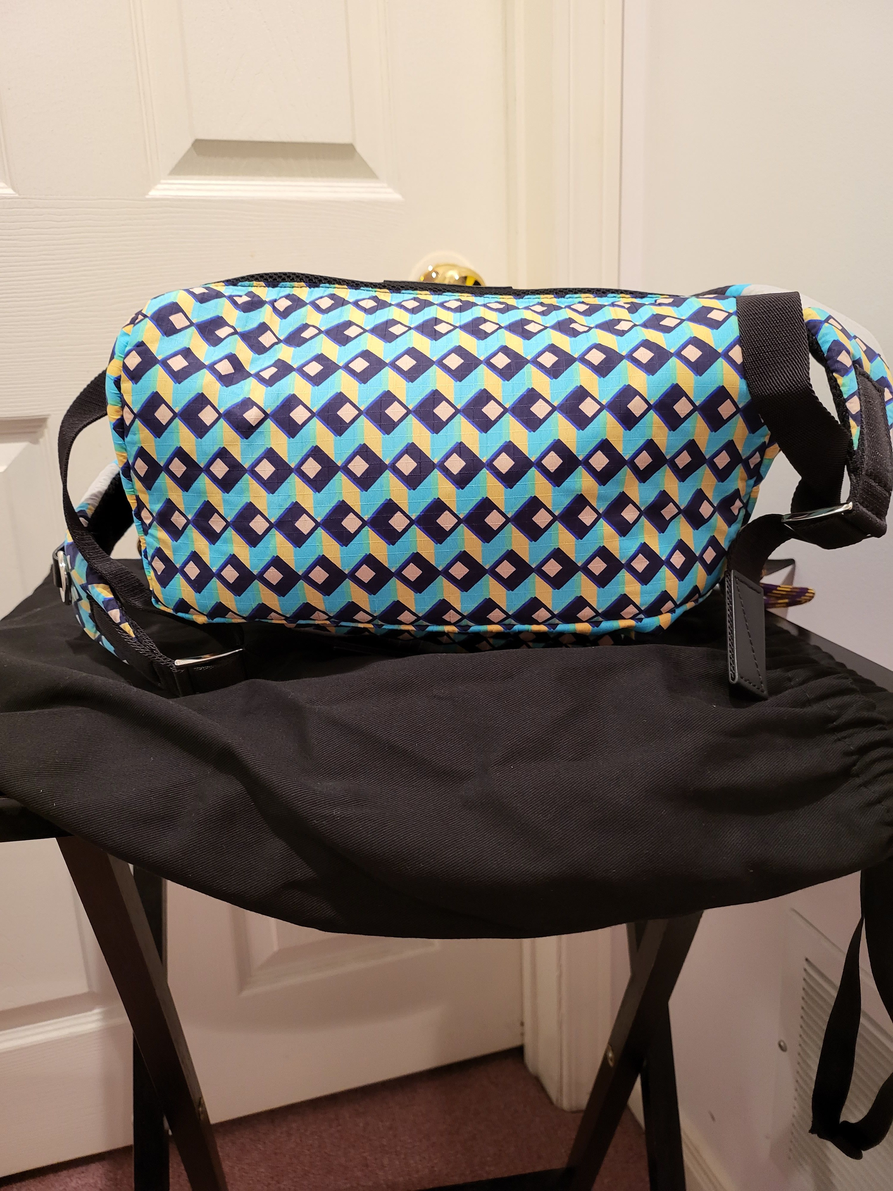 Dries Van Noten Multi Color Nylon Print Back Pack - UNISEX Size ONE SIZE - 6 Thumbnail