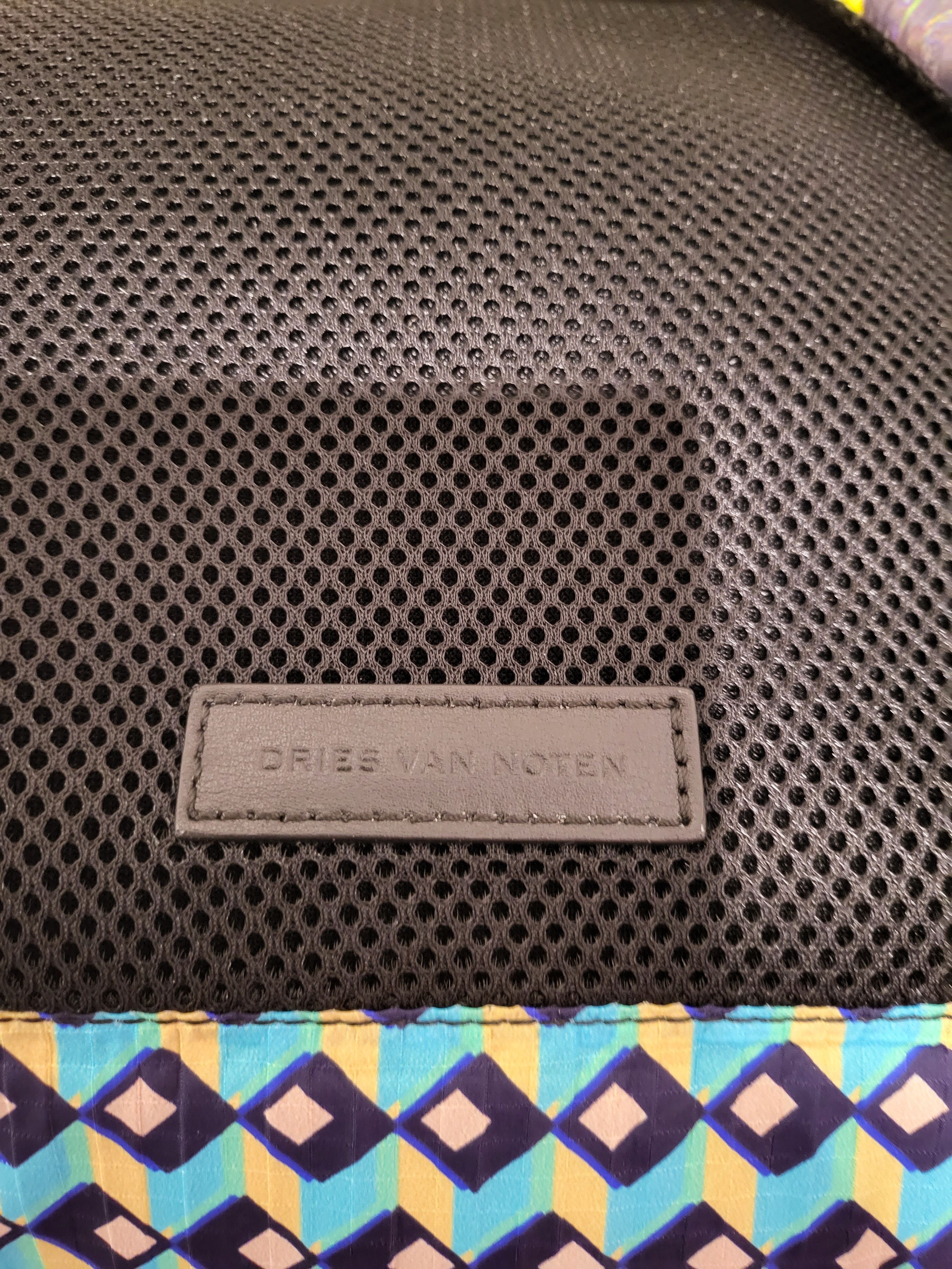 Dries Van Noten Multi Color Nylon Print Back Pack - UNISEX Size ONE SIZE - 7 Thumbnail