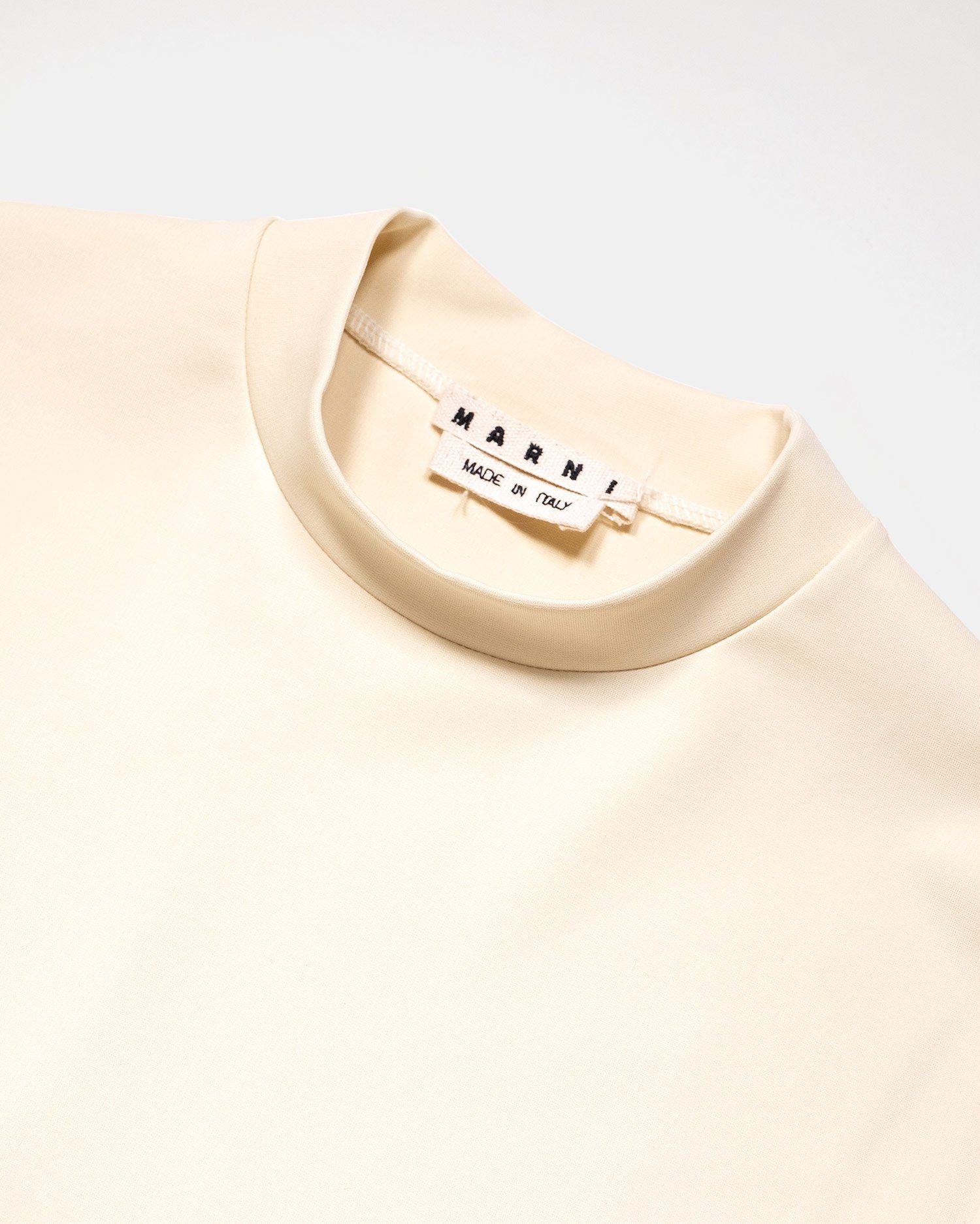 Marni BNWT AW20 MARNI OFF WHITE SLIM FITTING TSHIRT 50 Size US M / EU 48-50 / 2 - 13 Thumbnail