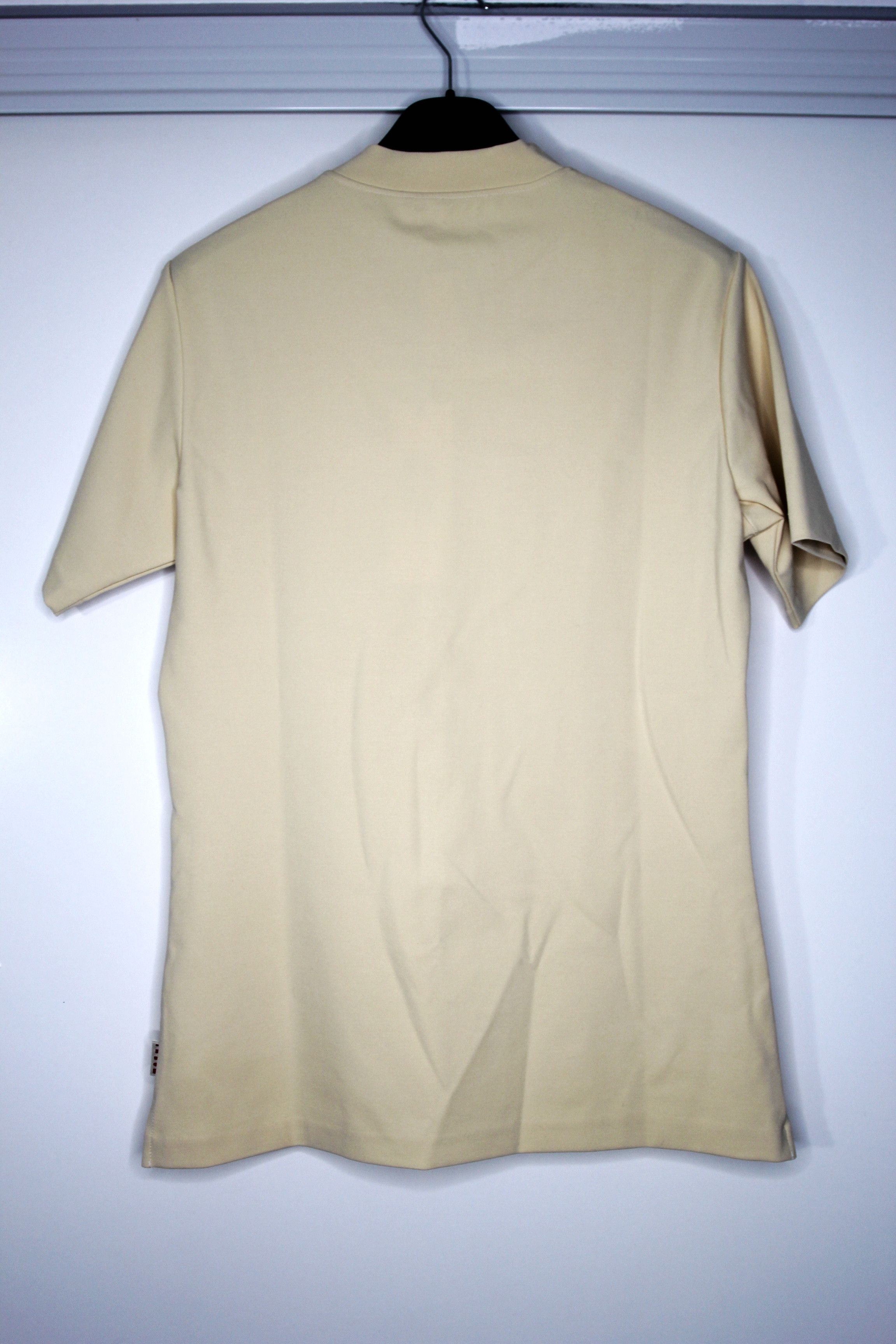Marni BNWT AW20 MARNI OFF WHITE SLIM FITTING TSHIRT 50 Size US M / EU 48-50 / 2 - 3 Thumbnail