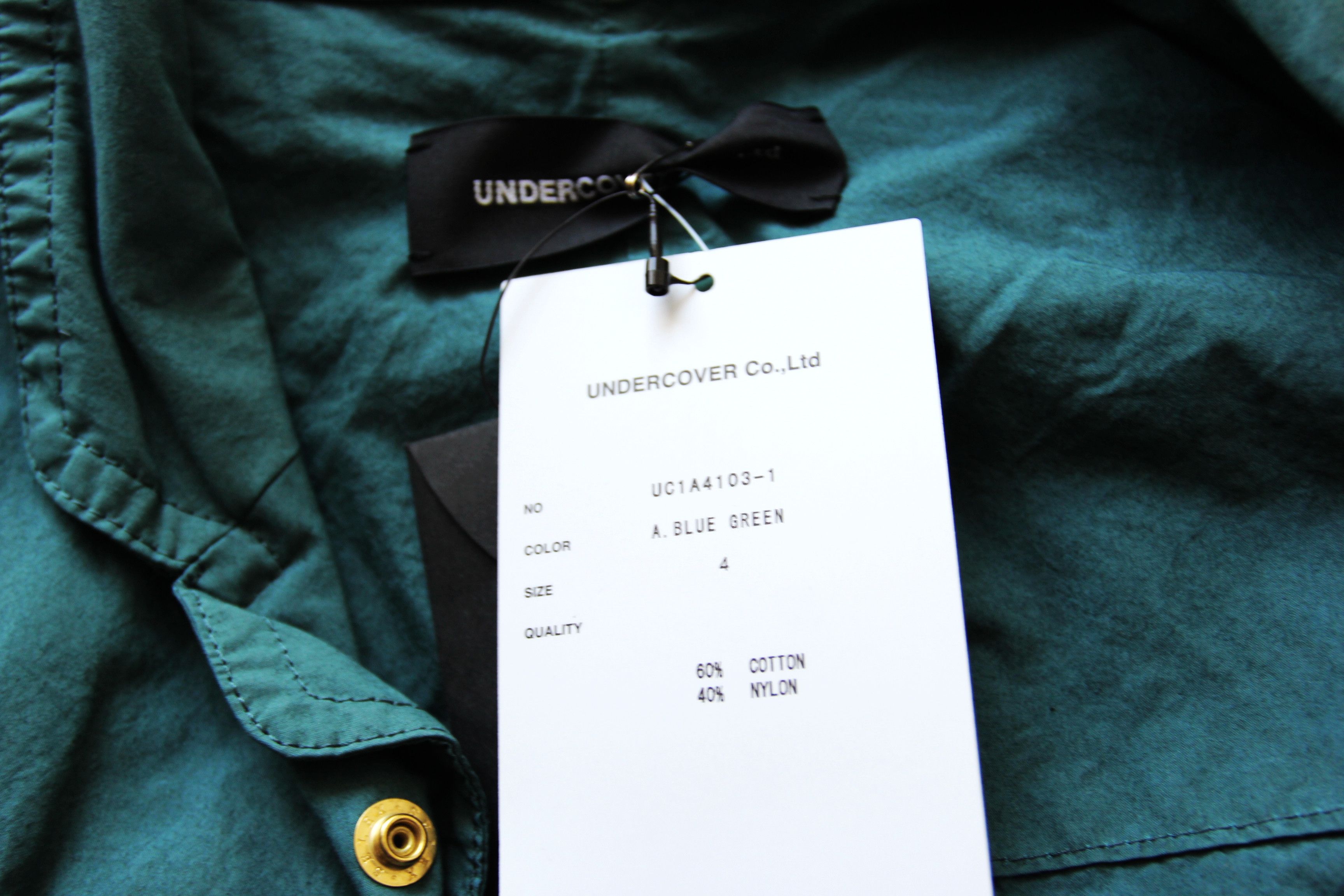 Undercover BNWT SS21 UNDERCOVER ZIPPED WINDBREAKER JACKET 4 Size US XL / EU 56 / 4 - 12 Thumbnail