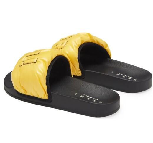 Marni BNWT AW21 MARNI LOGO PUFFY POOL SLIDE SANDAL 40 Size US 7 / EU 40 - 9 Thumbnail