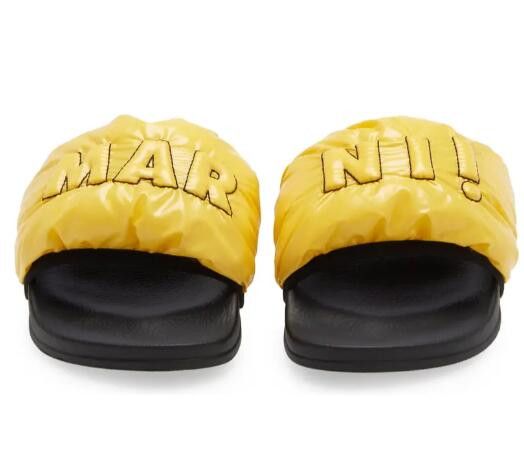Marni BNWT AW21 MARNI LOGO PUFFY POOL SLIDE SANDAL 40 Size US 7 / EU 40 - 11 Thumbnail