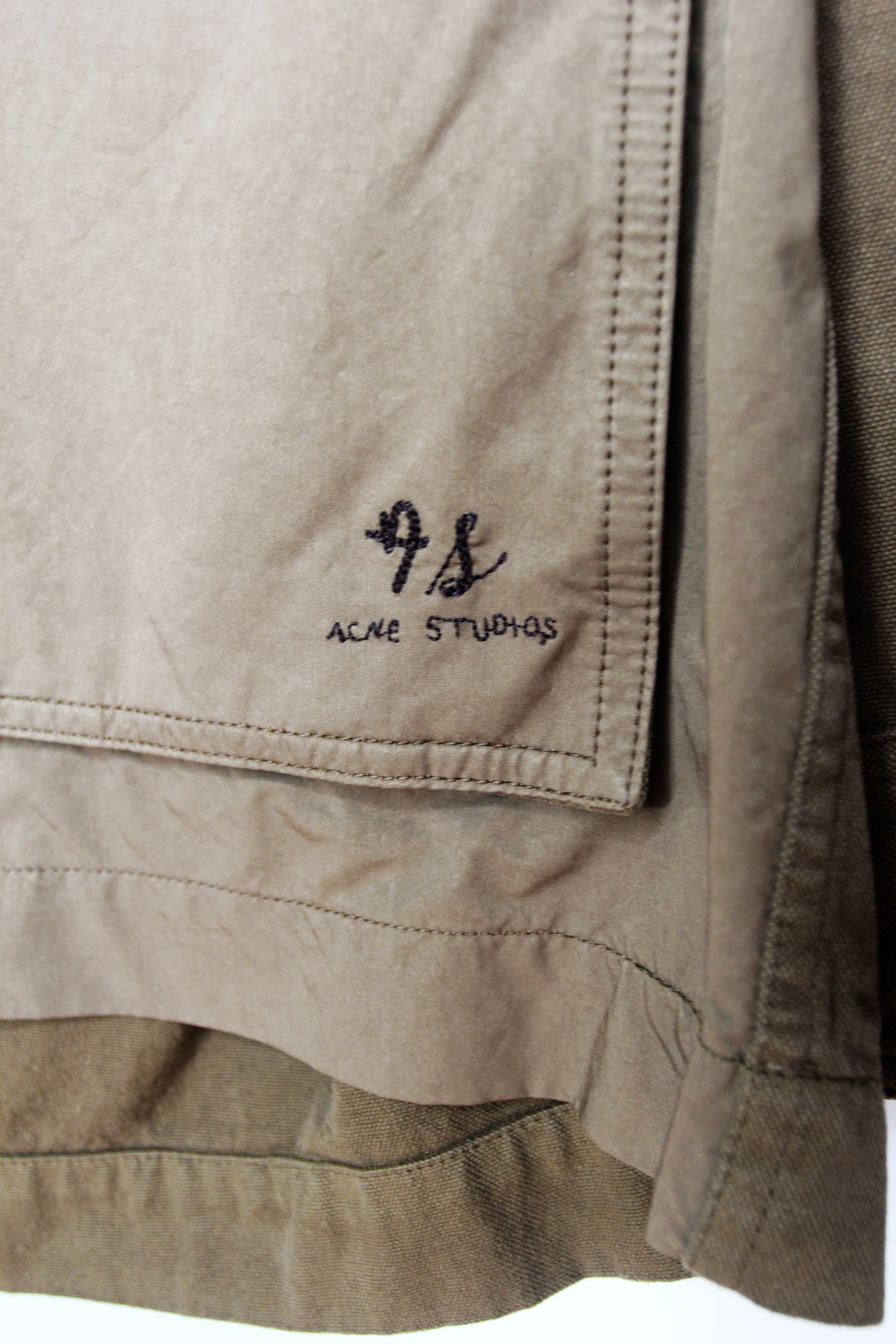 Acne Studios BNWT SS19 ACNE STUDIOS RELAXED PARKA OLIVE GREEN 46 Size US S / EU 44-46 / 1 - 7 Thumbnail