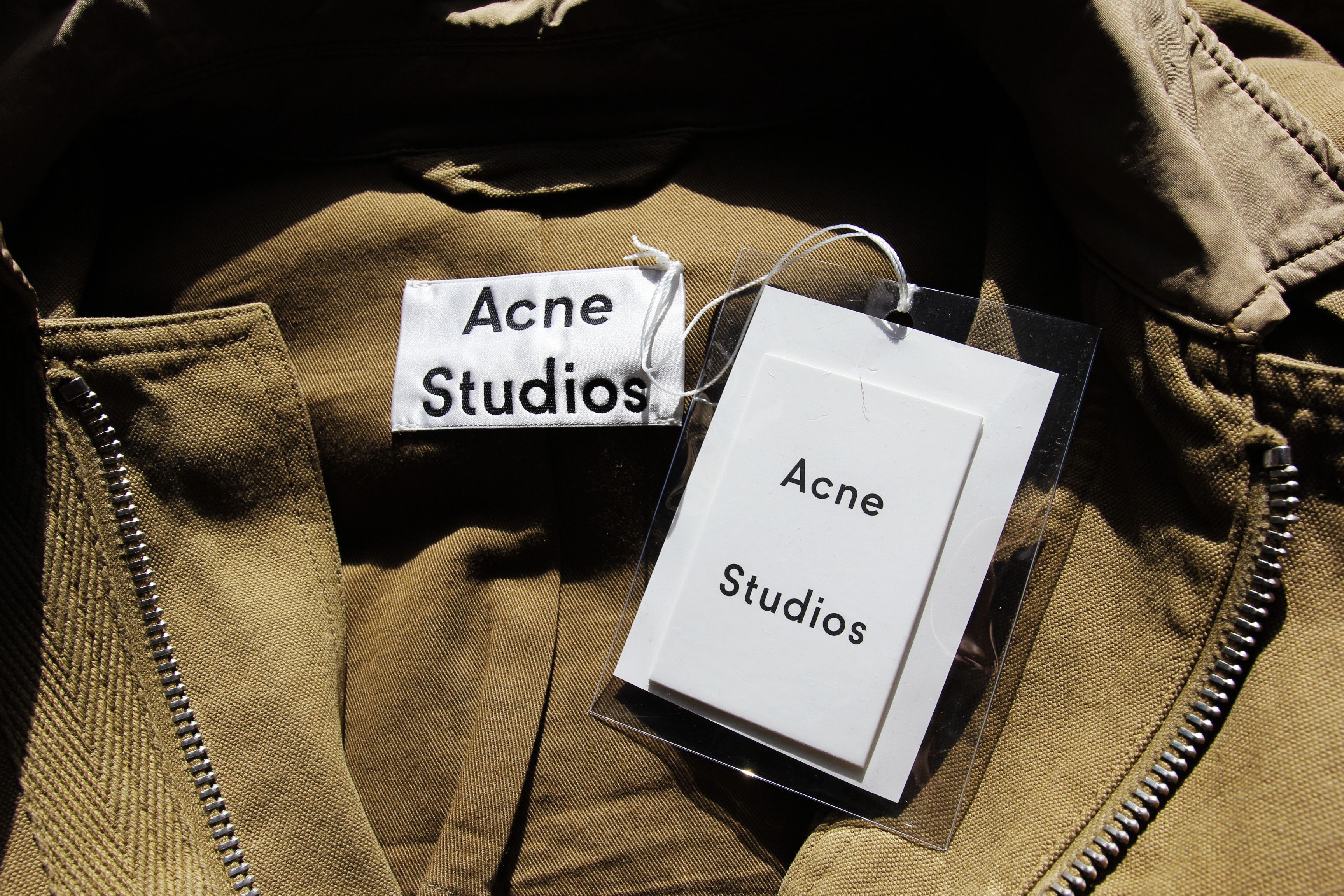 Acne Studios BNWT SS19 ACNE STUDIOS RELAXED PARKA OLIVE GREEN 46 Size US S / EU 44-46 / 1 - 13 Thumbnail