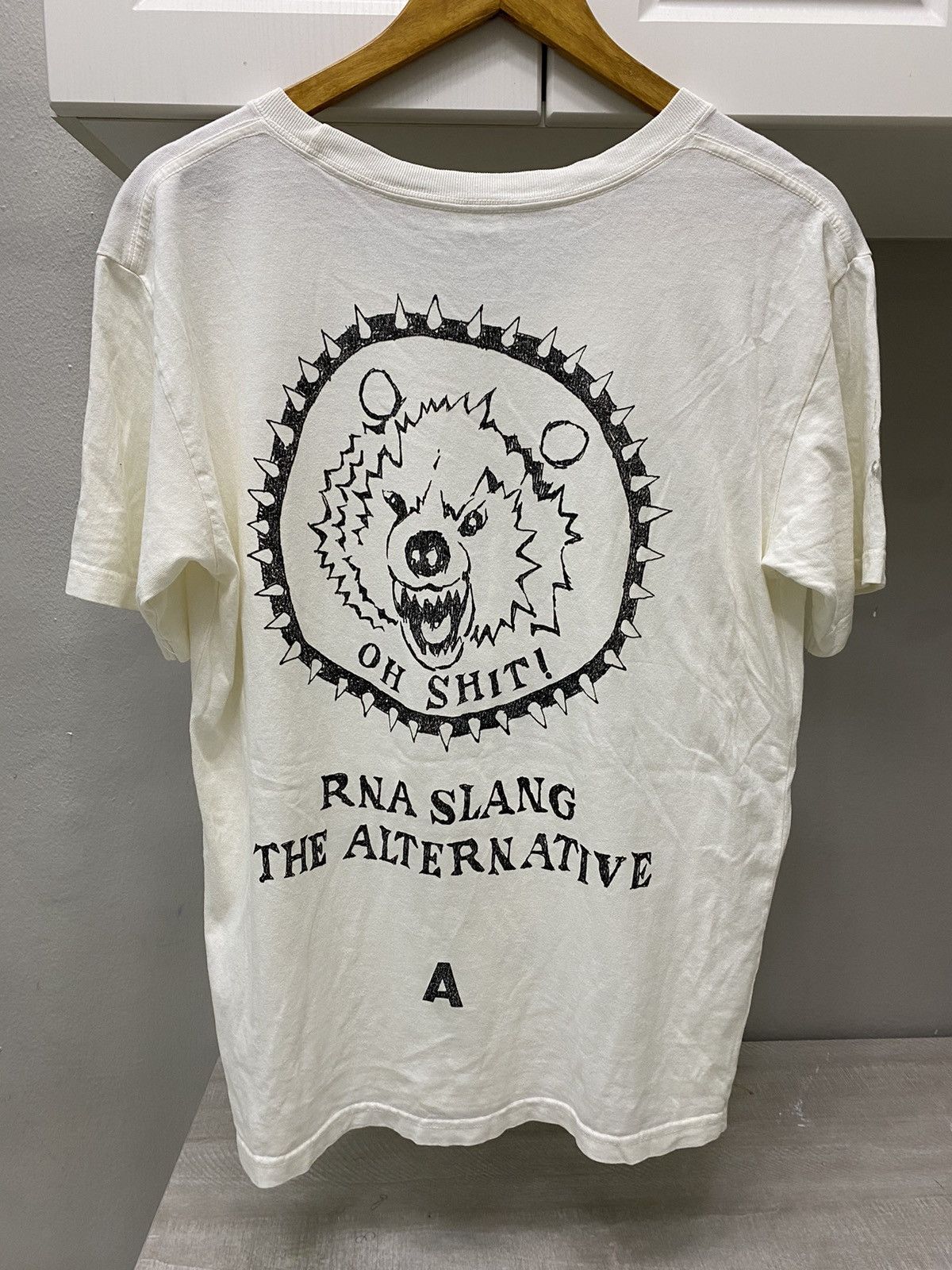 Hysteric Glamour × Japanese Brand RNA DNA Japan oh Shit!! Bear roarrr shirt Size US L / EU 52-54 / 3 - 2 Thumbnail
