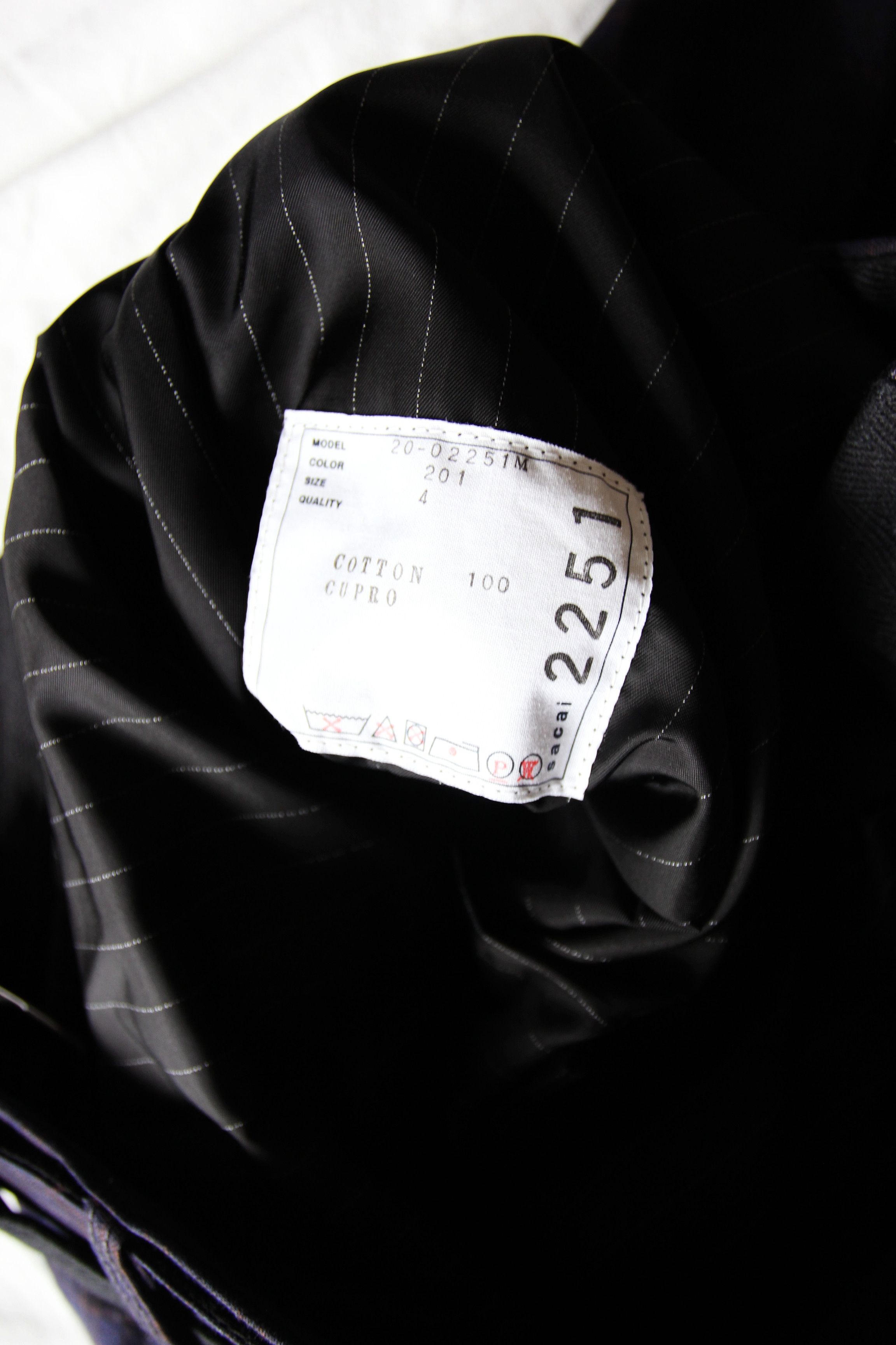 Sacai BNWT SS20 SACAI GLEN CHECK PANTS 4 Size US 34 / EU 50 - 12 Thumbnail