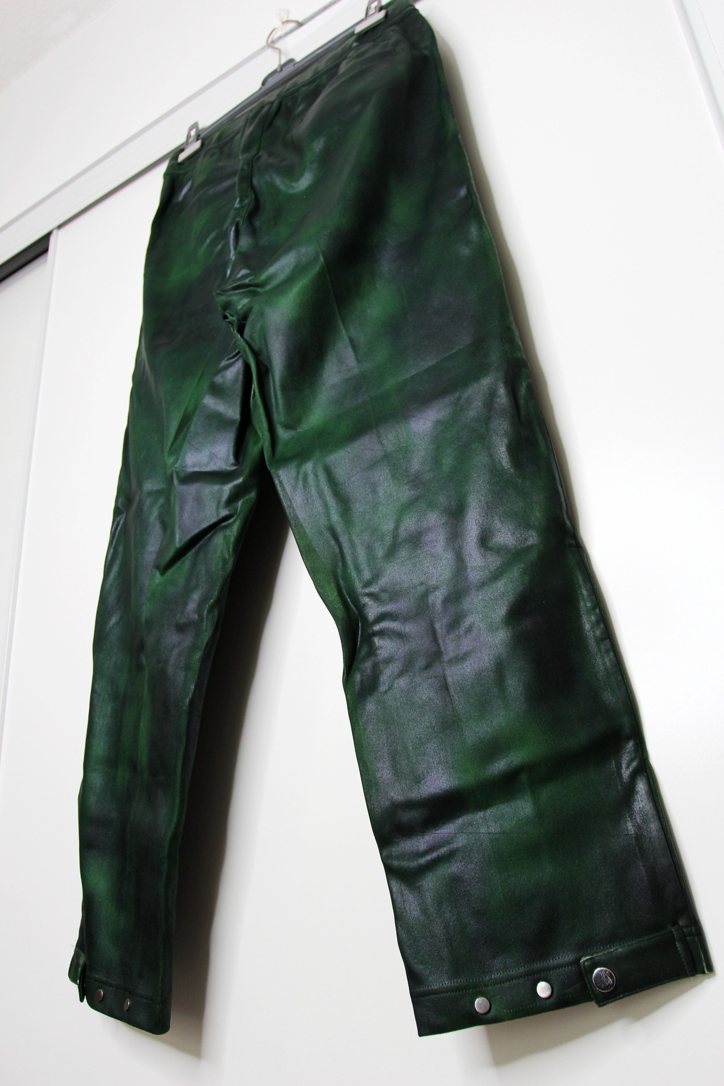 TAAKK BNWOT SS20 TAAKK GREEN NYLON PANTS M Size US 31 - 9 Thumbnail