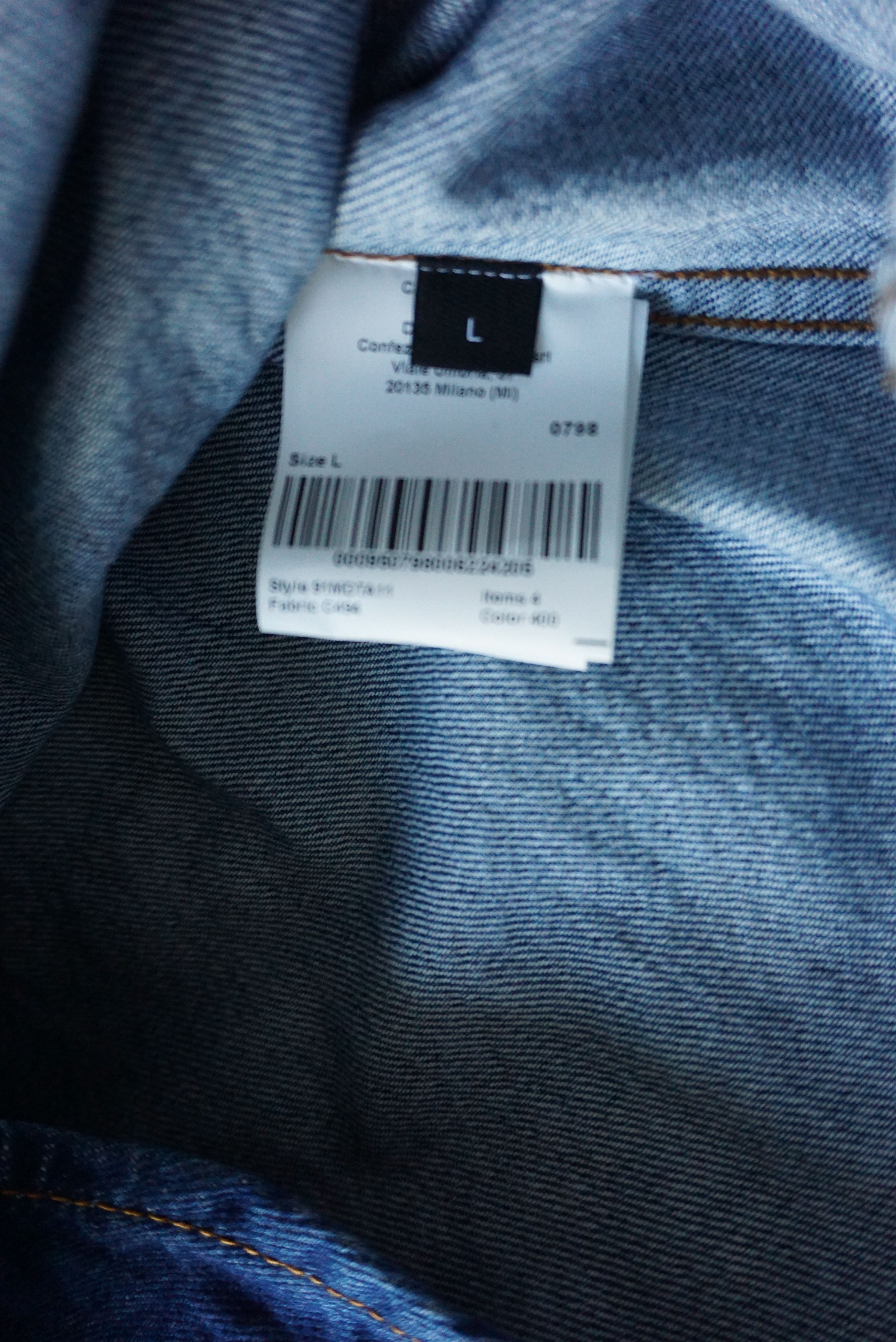 Calvin Klein 205W39NYC BNWT SS19 CALVIN KLEIN 205W39NYC DENIM JACKET L Size US L / EU 52-54 / 3 - 14 Thumbnail