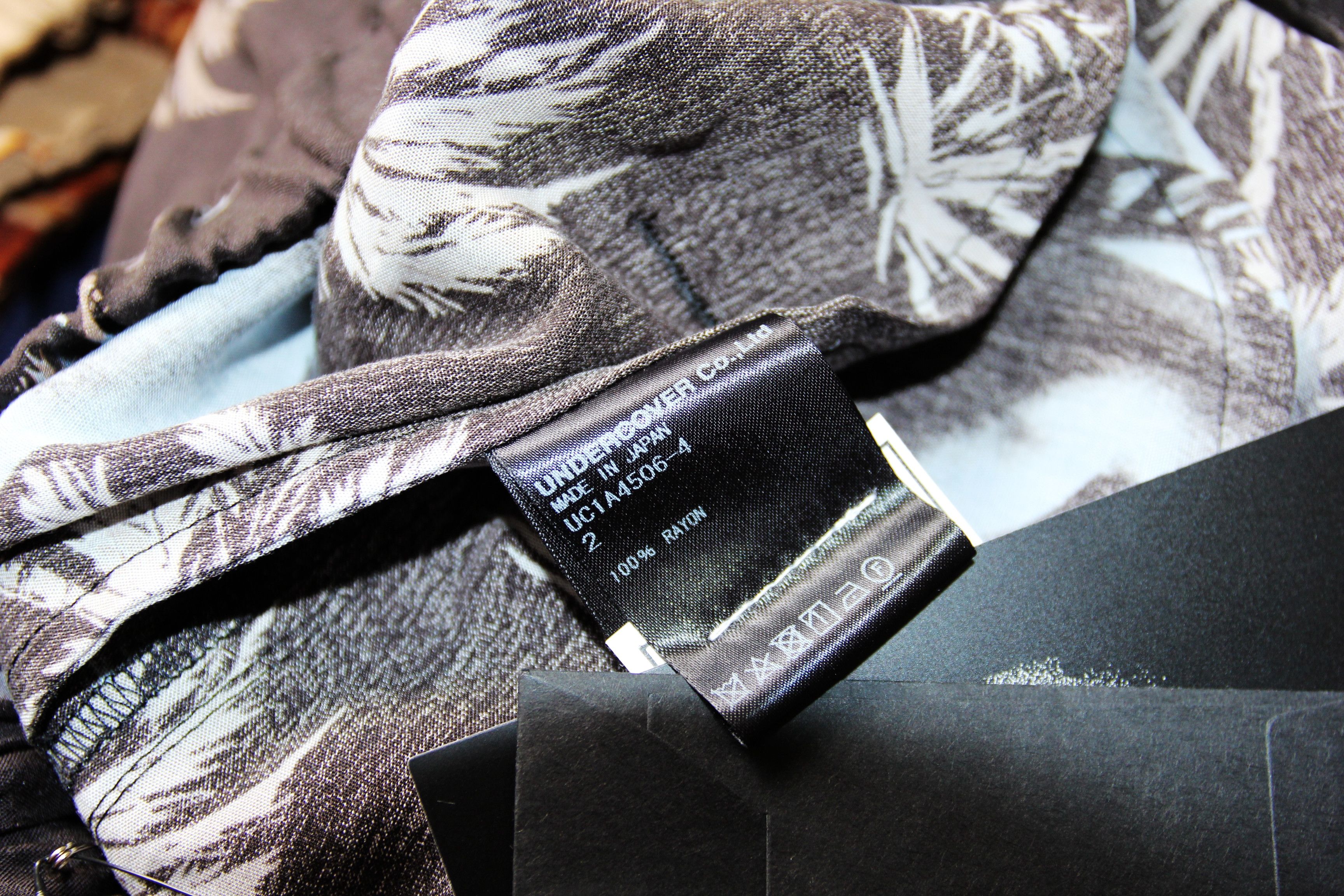 Undercover BNWT SS21 UNDERCOVER GRAPHIC PRINT BLACK BASE PANTS 2 Size US 32 / EU 48 - 8 Thumbnail