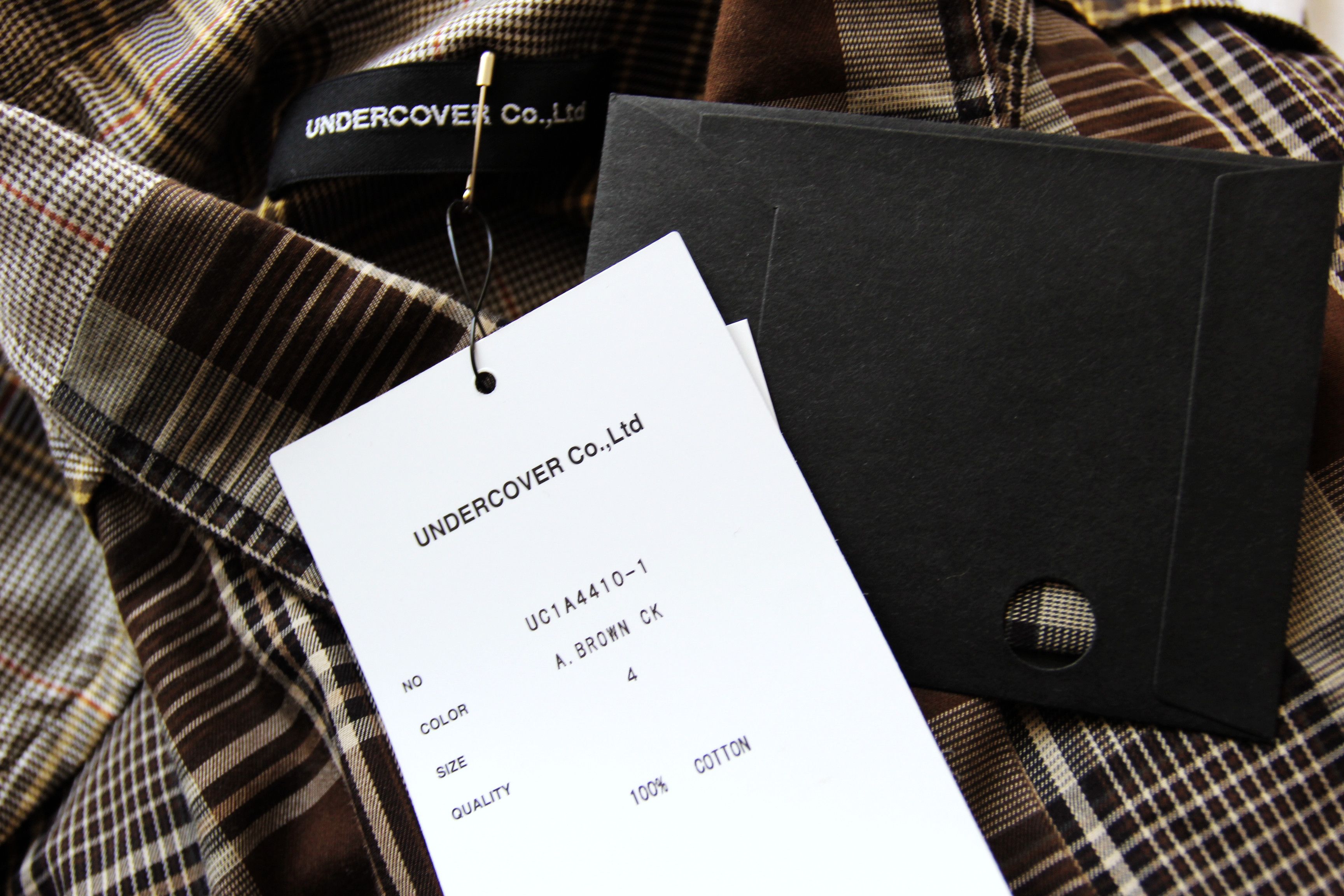 Undercover BNWT SS21 UNDERCOVER CHECK SHIRT 4 Size US XL / EU 56 / 4 - 11 Thumbnail