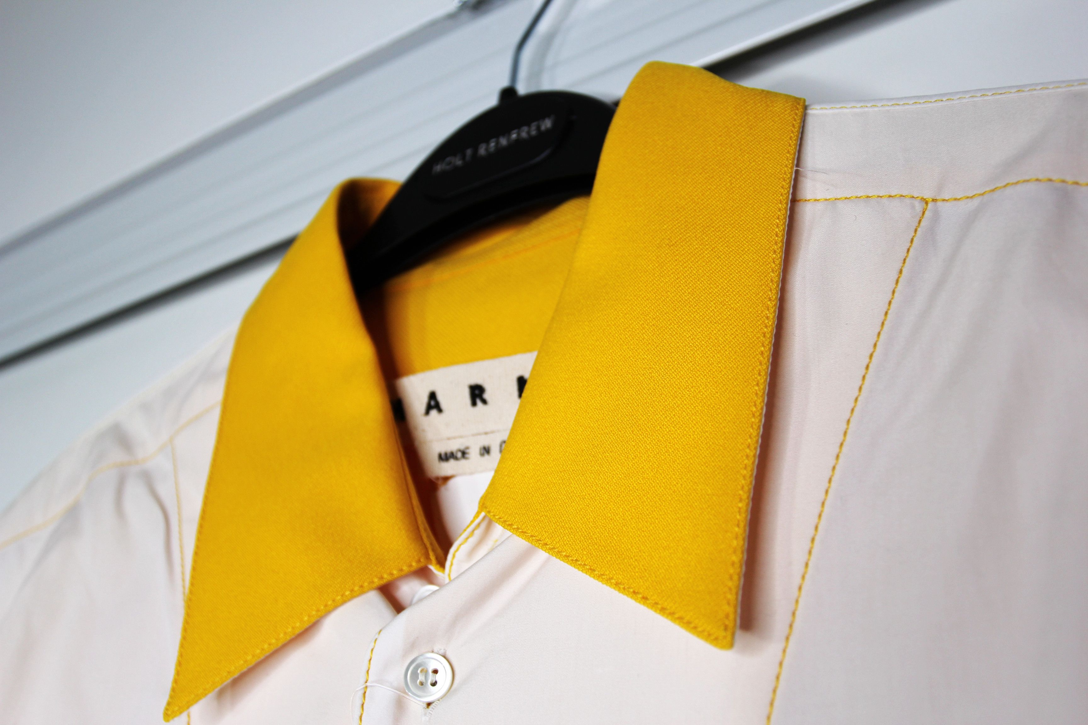 Marni BNWT AW18 MARNI TWO-TONE REVERSIBLE SHIRT 50 Size US M / EU 48-50 / 2 - 5 Thumbnail
