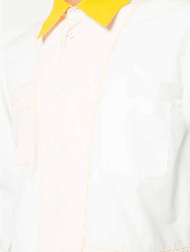 Marni BNWT AW18 MARNI TWO-TONE REVERSIBLE SHIRT 50 Size US M / EU 48-50 / 2 - 19 Thumbnail