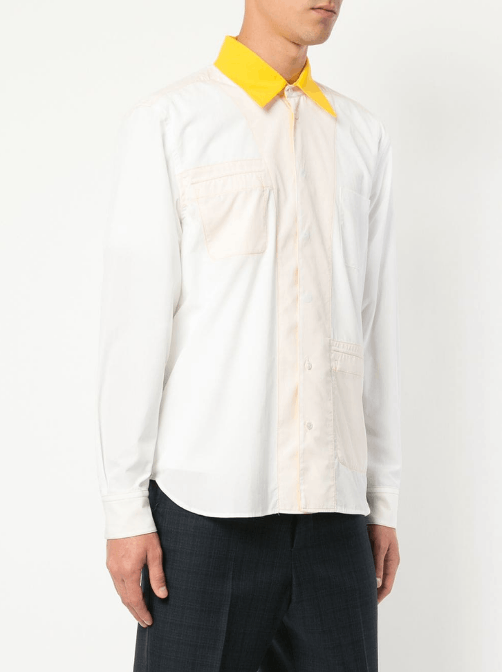 Marni BNWT AW18 MARNI TWO-TONE REVERSIBLE SHIRT 50 Size US M / EU 48-50 / 2 - 1 Thumbnail