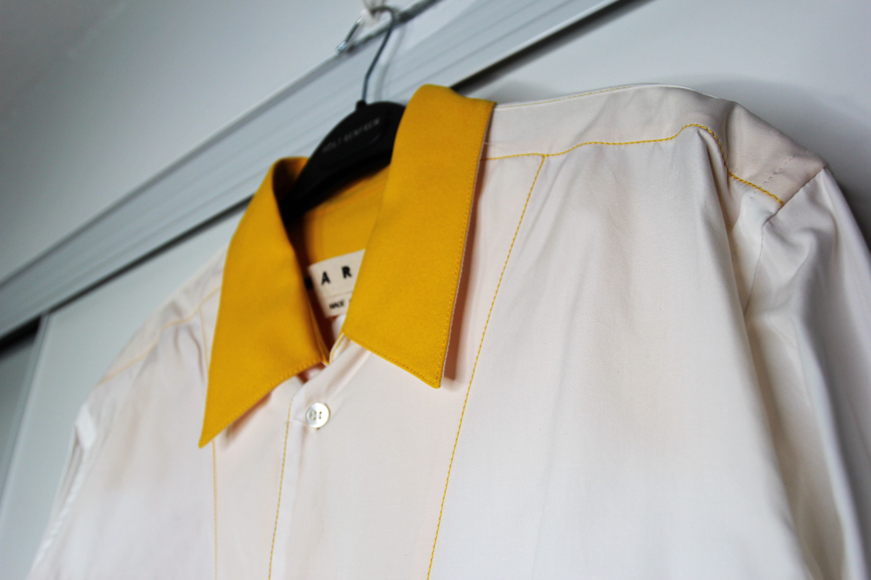 Marni BNWT AW18 MARNI TWO-TONE REVERSIBLE SHIRT 50 Size US M / EU 48-50 / 2 - 4 Thumbnail