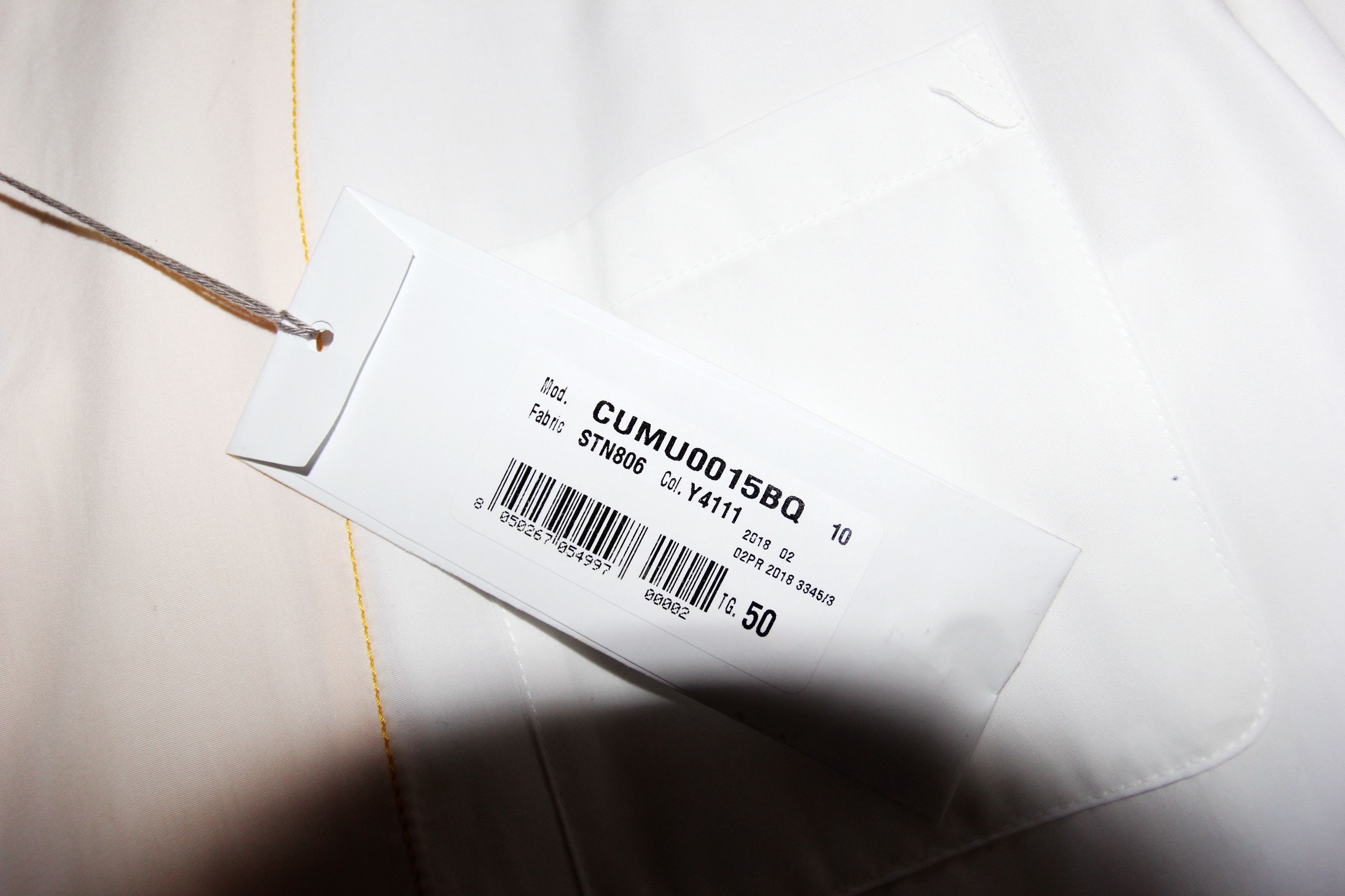 Marni BNWT AW18 MARNI TWO-TONE REVERSIBLE SHIRT 50 Size US M / EU 48-50 / 2 - 12 Thumbnail
