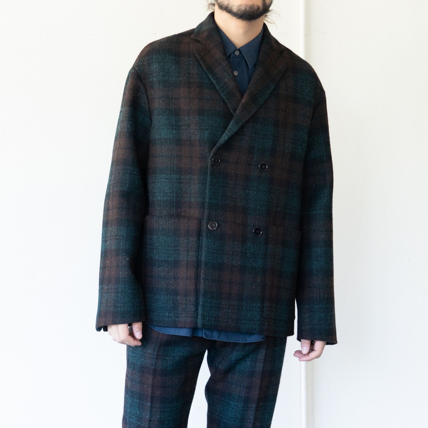 OAMC BNWT AW19 OAMC D.B HARRIS TWEED TARTAN JACKET 52 Size US L / EU 52-54 / 3 - 1 Thumbnail