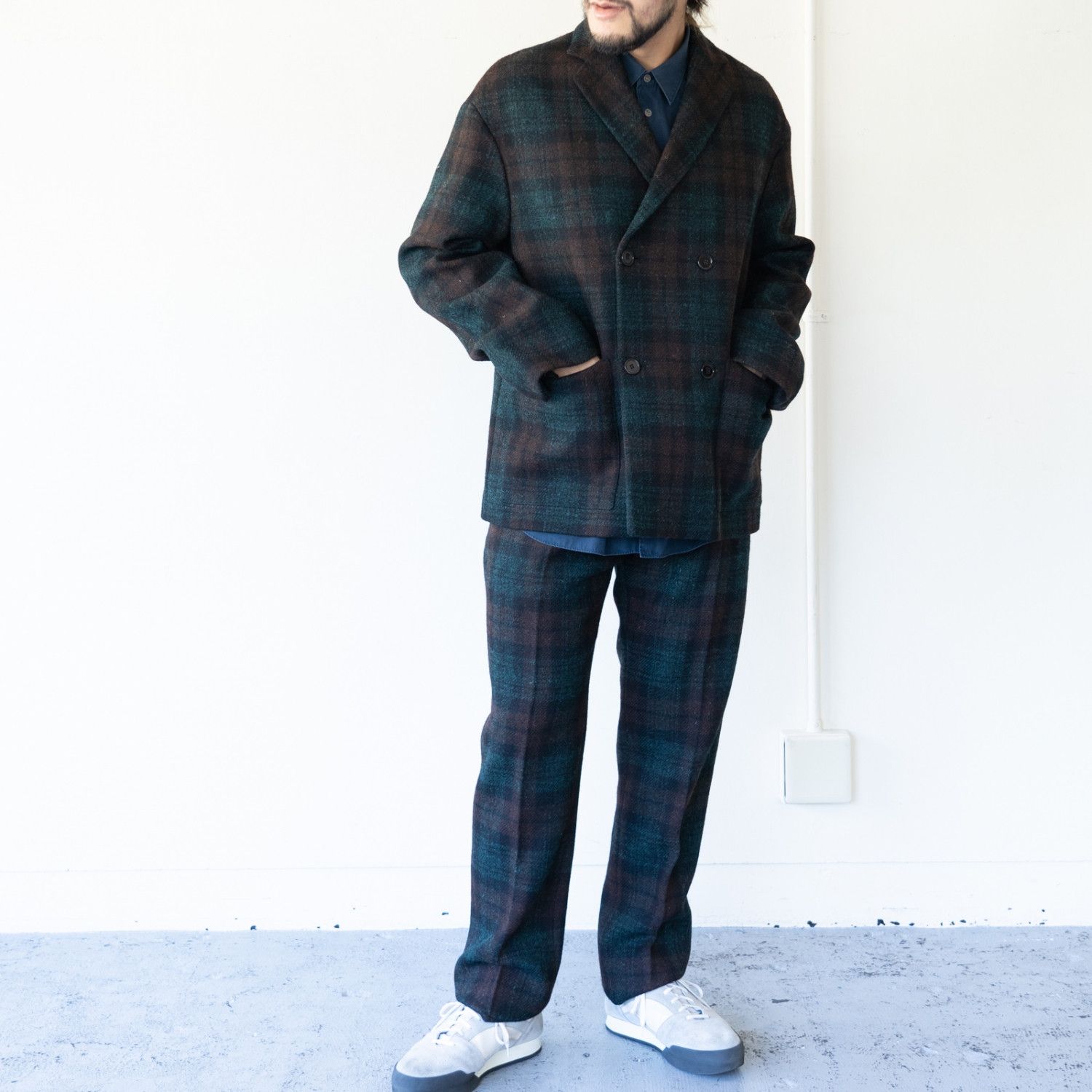 OAMC BNWT AW19 OAMC D.B HARRIS TWEED TARTAN JACKET 52 Size US L / EU 52-54 / 3 - 16 Thumbnail
