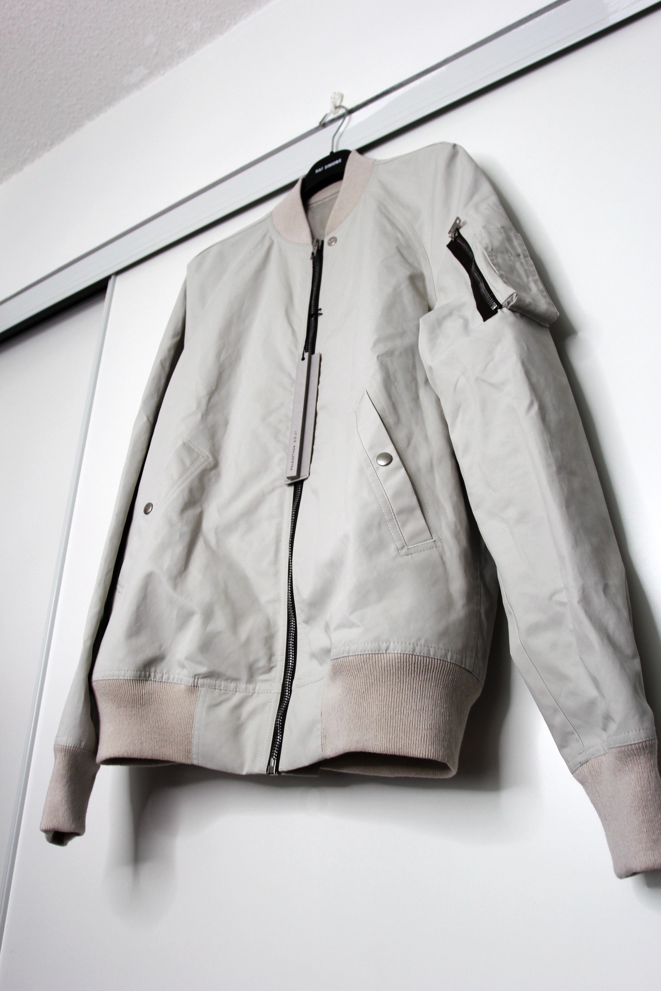 Rick Owens BNWT SS21 RICK OWENS "PHLEGETHON" RAGLAN FLIGHT JACKET 50 Size US M / EU 48-50 / 2 - 7 Thumbnail