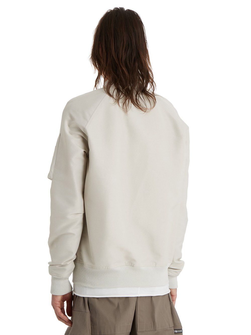 Rick Owens BNWT SS21 RICK OWENS "PHLEGETHON" RAGLAN FLIGHT JACKET 50 Size US M / EU 48-50 / 2 - 16 Thumbnail