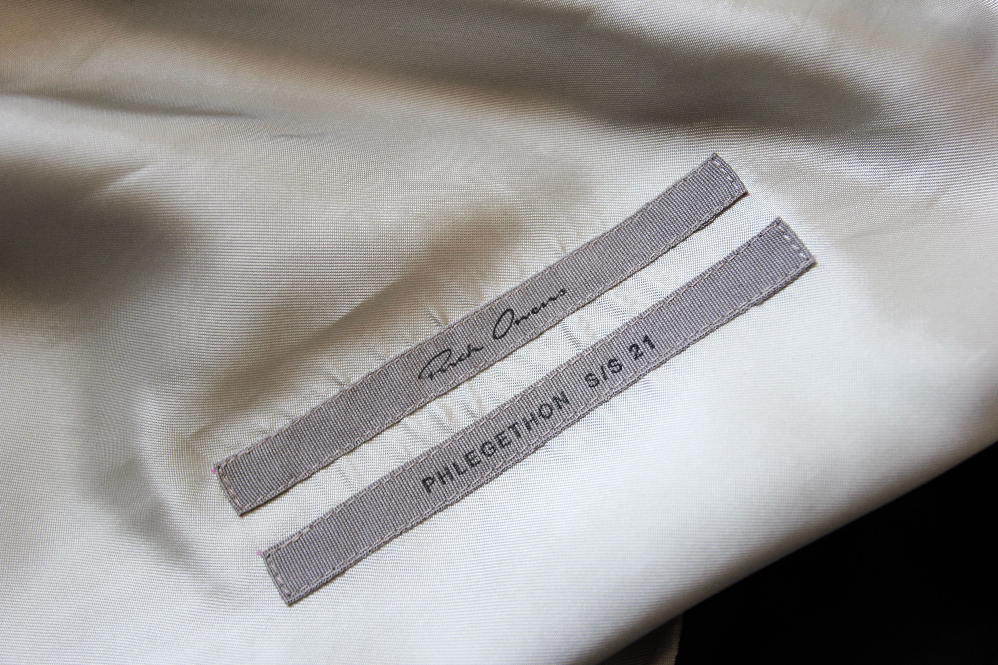 Rick Owens BNWT SS21 RICK OWENS "PHLEGETHON" RAGLAN FLIGHT JACKET 50 Size US M / EU 48-50 / 2 - 12 Thumbnail