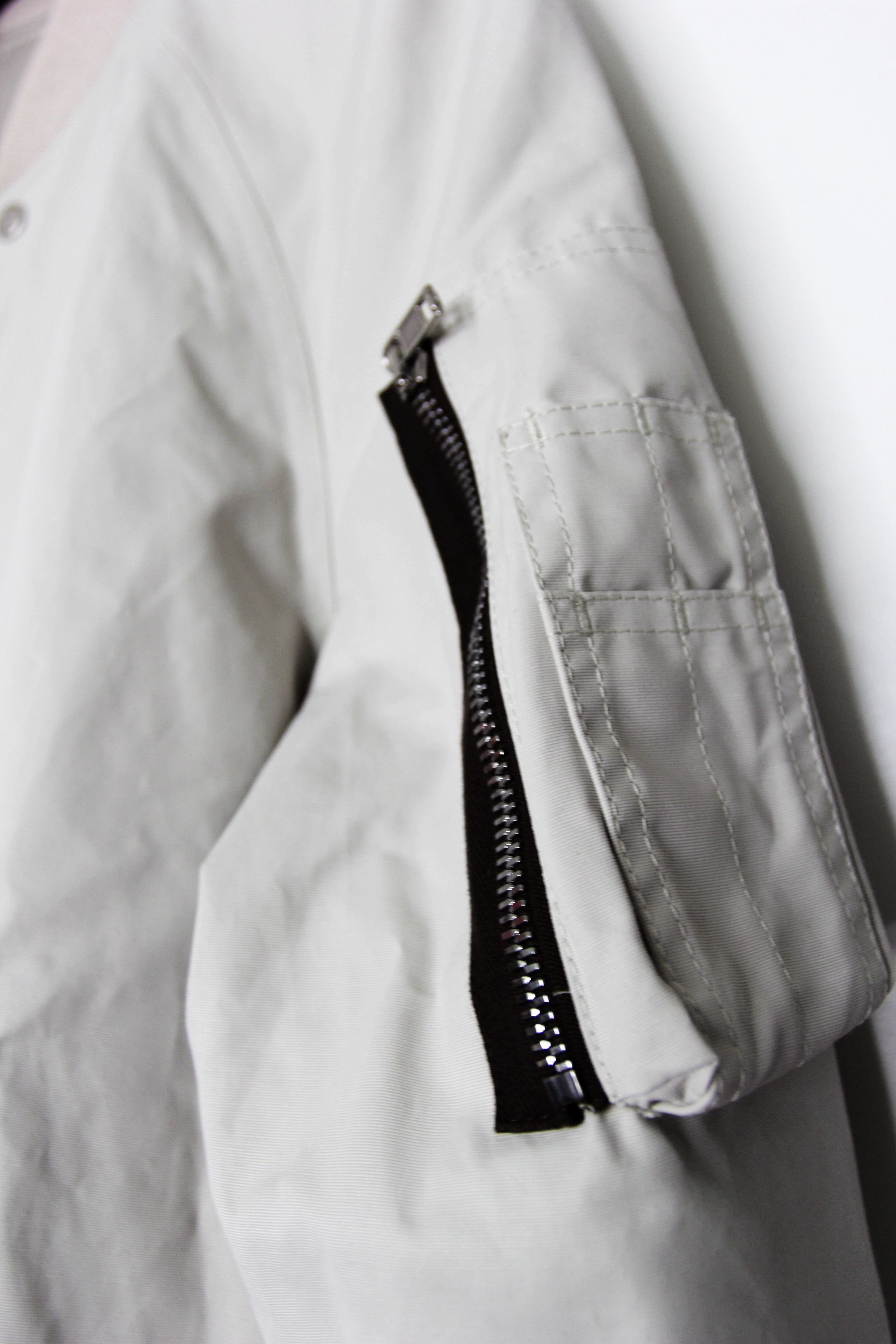 Rick Owens BNWT SS21 RICK OWENS "PHLEGETHON" RAGLAN FLIGHT JACKET 50 Size US M / EU 48-50 / 2 - 6 Thumbnail